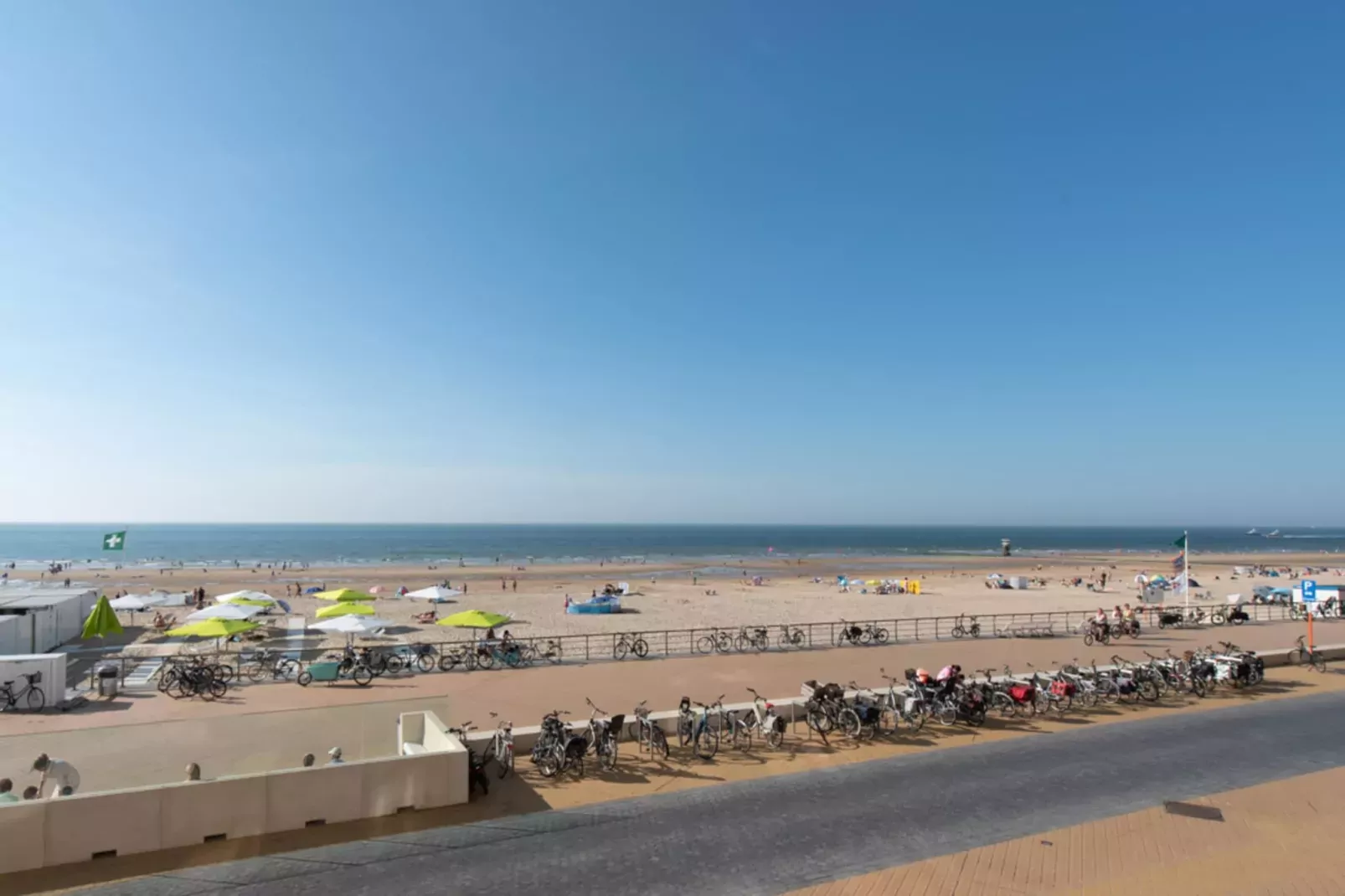 Sun Beach-Gebieden zomer 1km