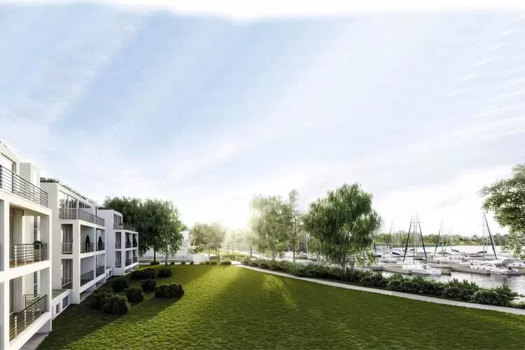 Apartments im MAREMÜRITZ Yachthafen Resort & Spa / Anker Penthouse Suite 2 Personen und 2 Kinder 3-15 Jahre-Buitenkant zomer