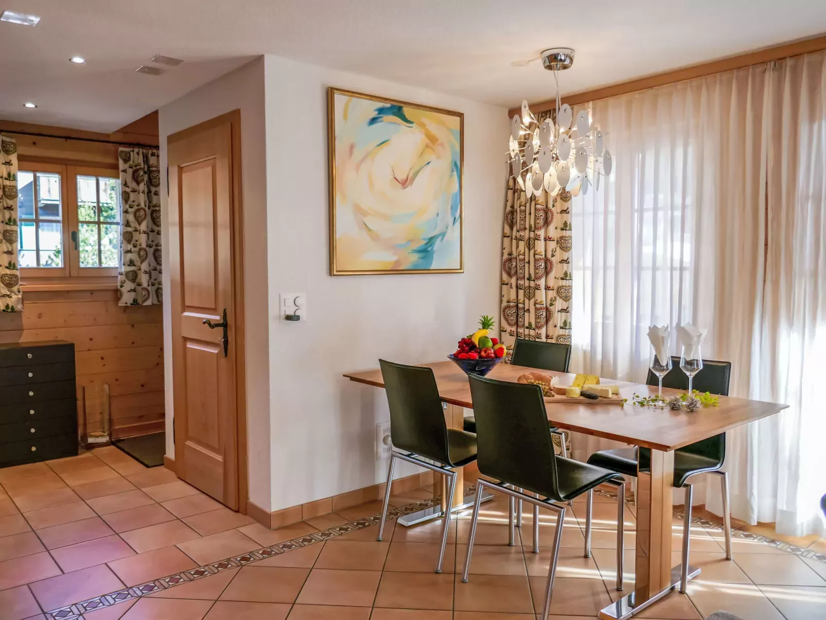Chalet Pfingstrose-Binnen