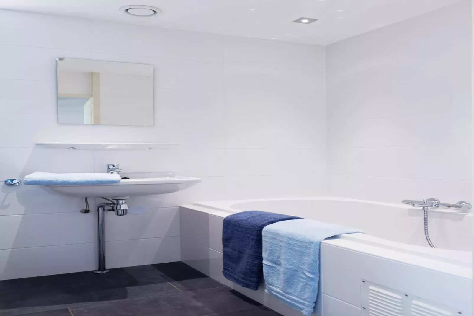 Skip Wellness de luxe met sauna-Badkamer