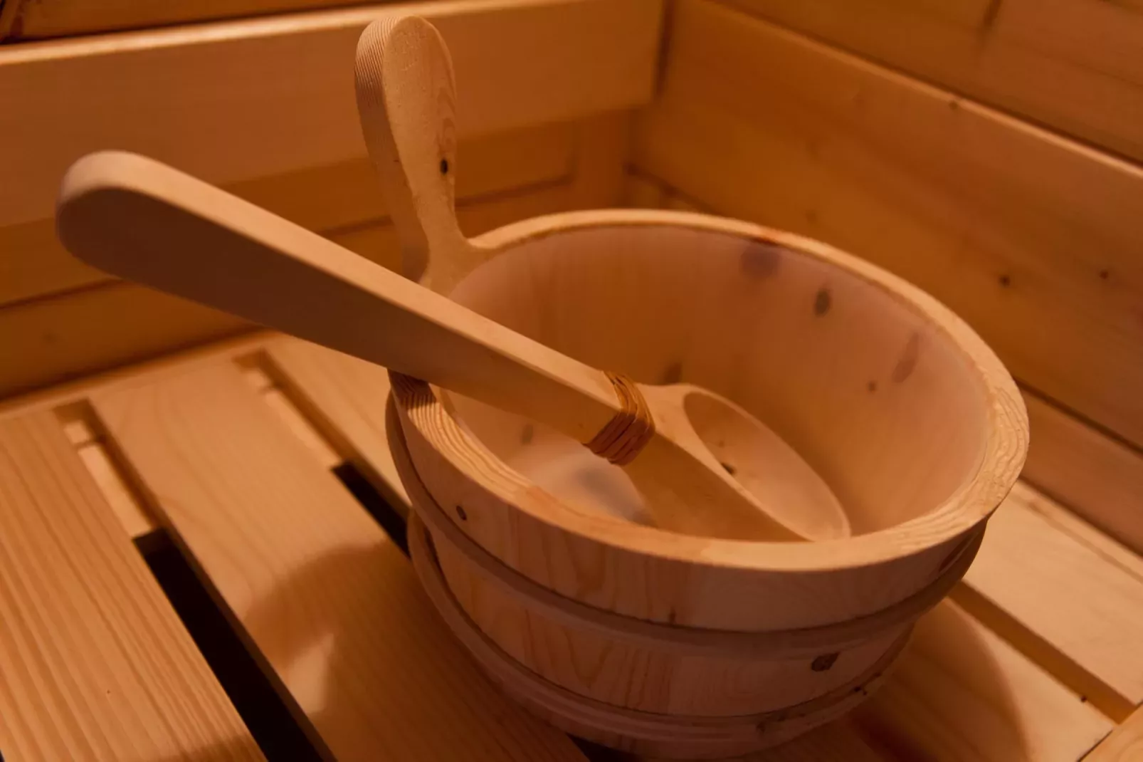 Skip Wellness de luxe met sauna-Sfeer