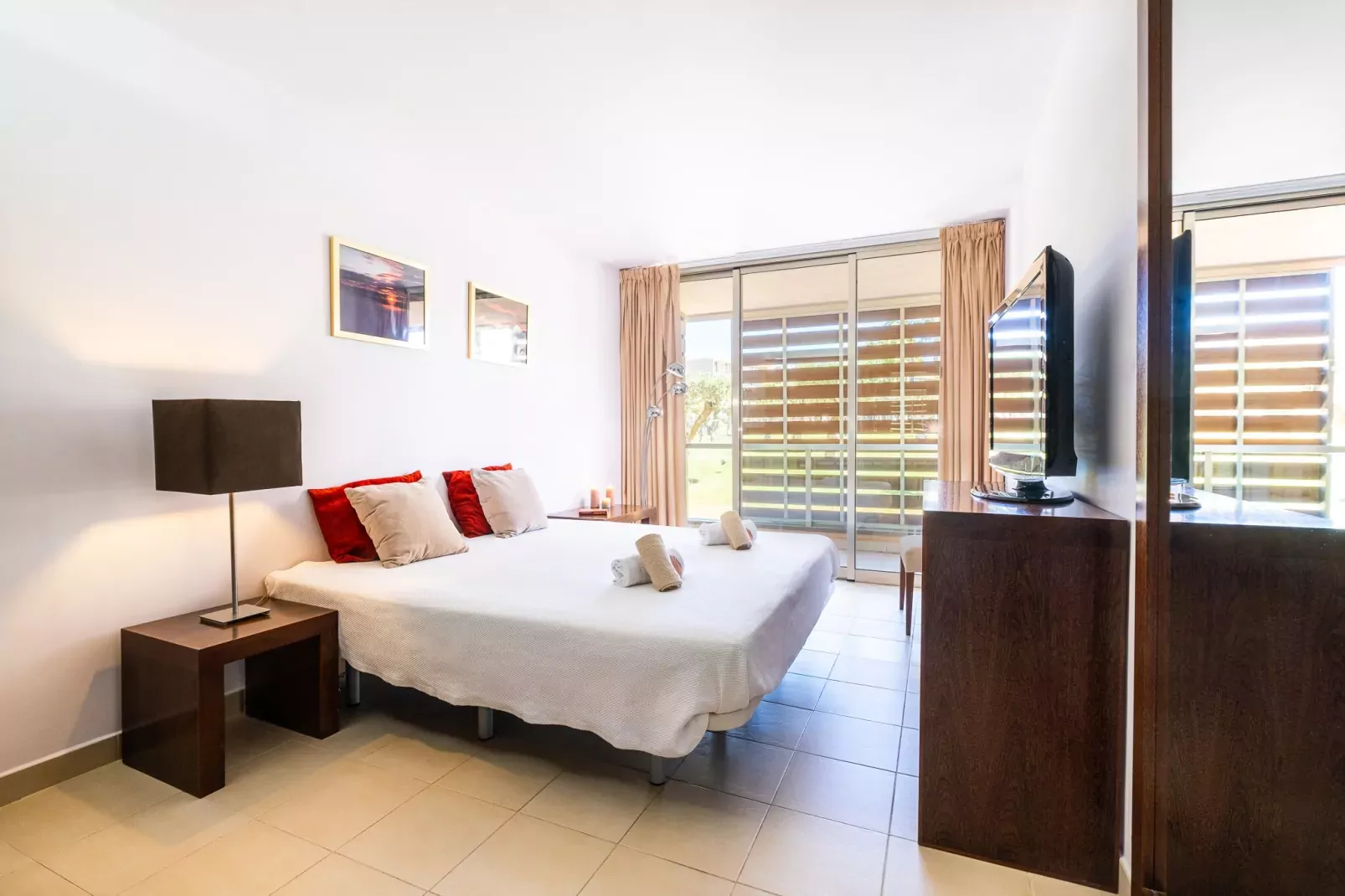 Apartment Salgados-Slaapkamer