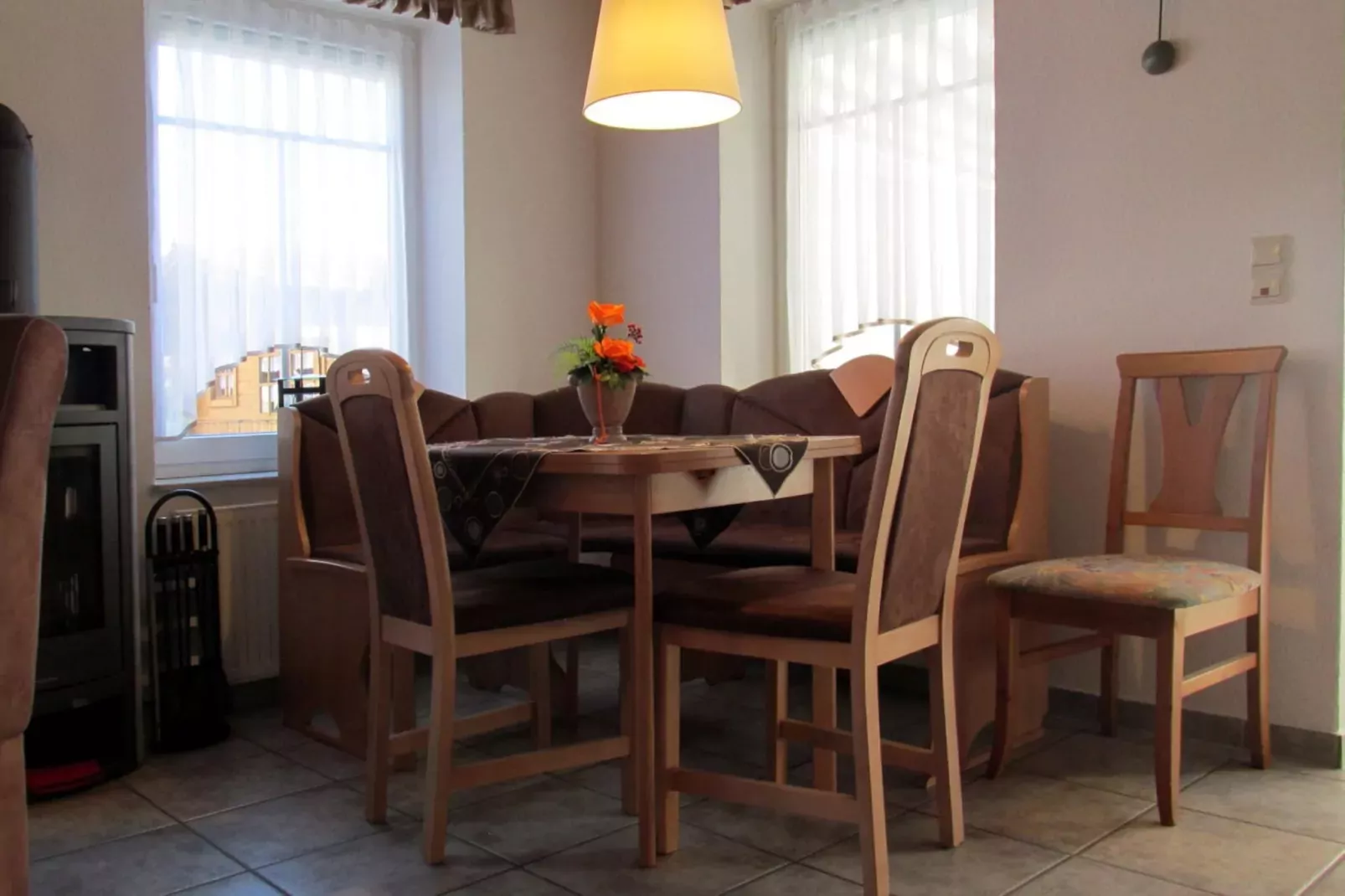 Ferienhaus Wattperlchen-Eetkamer