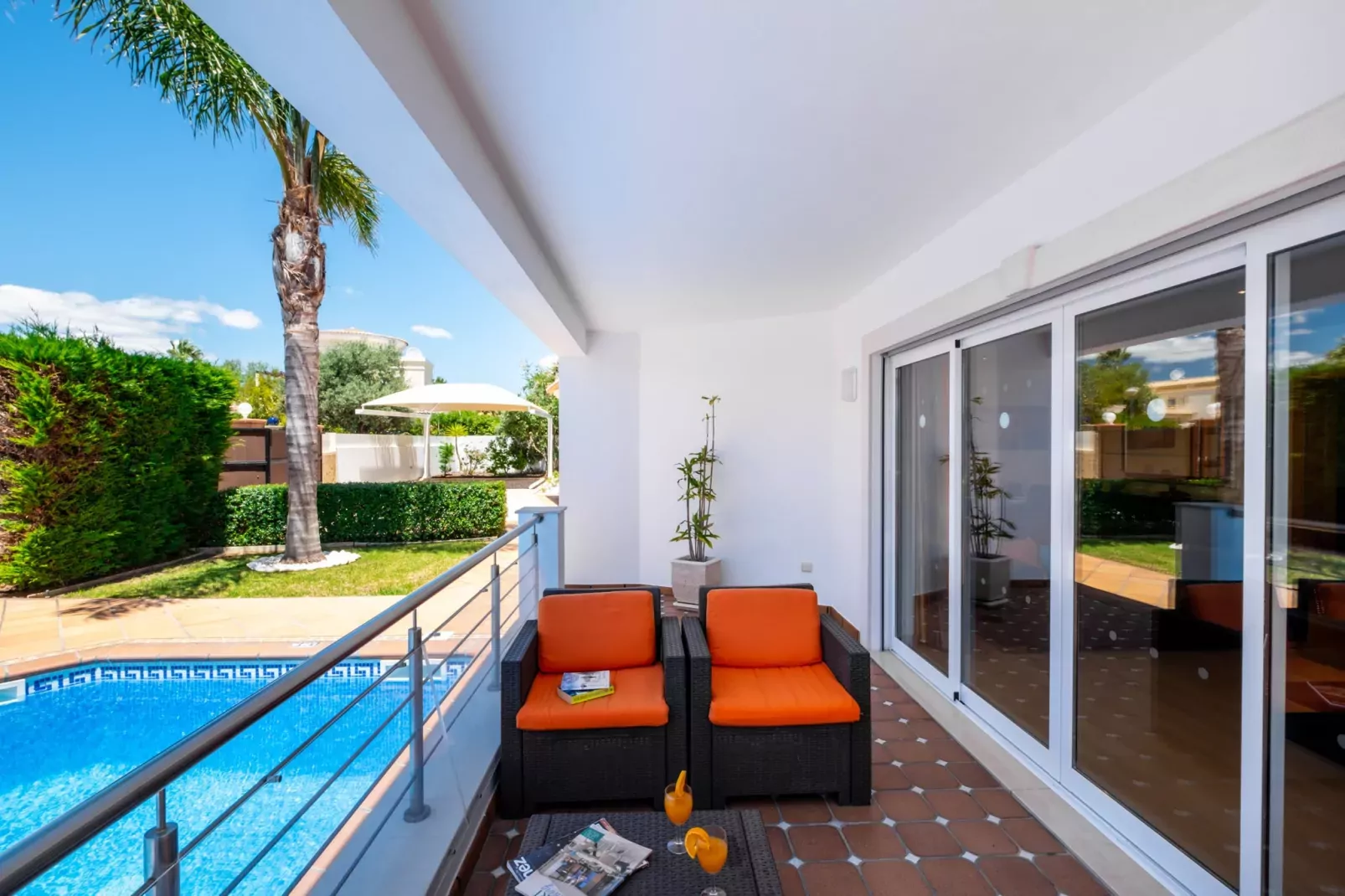 Villa Laguna-Terrasbalkon