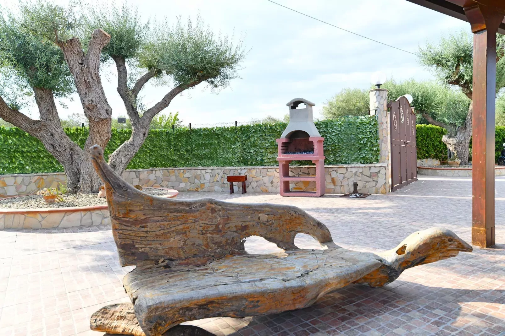 Villa Parisi mit Privatpool Siracusa-Tuinen zomer