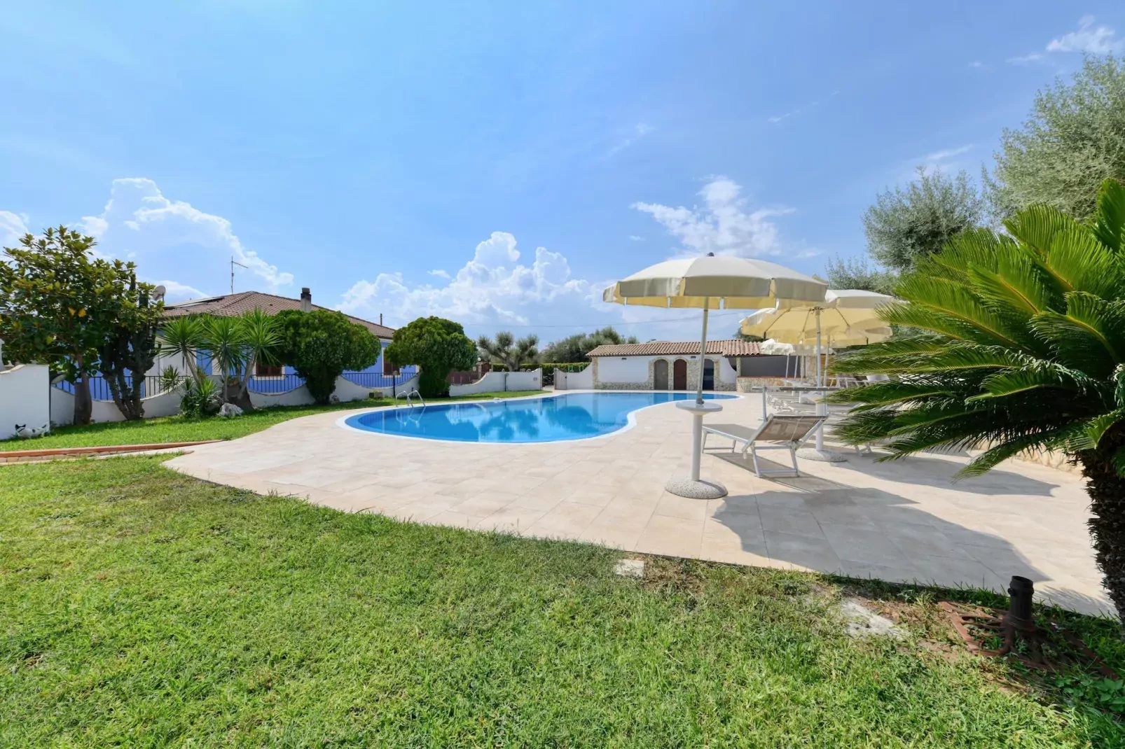 Villa Parisi mit Privatpool Siracusa-Zwembad