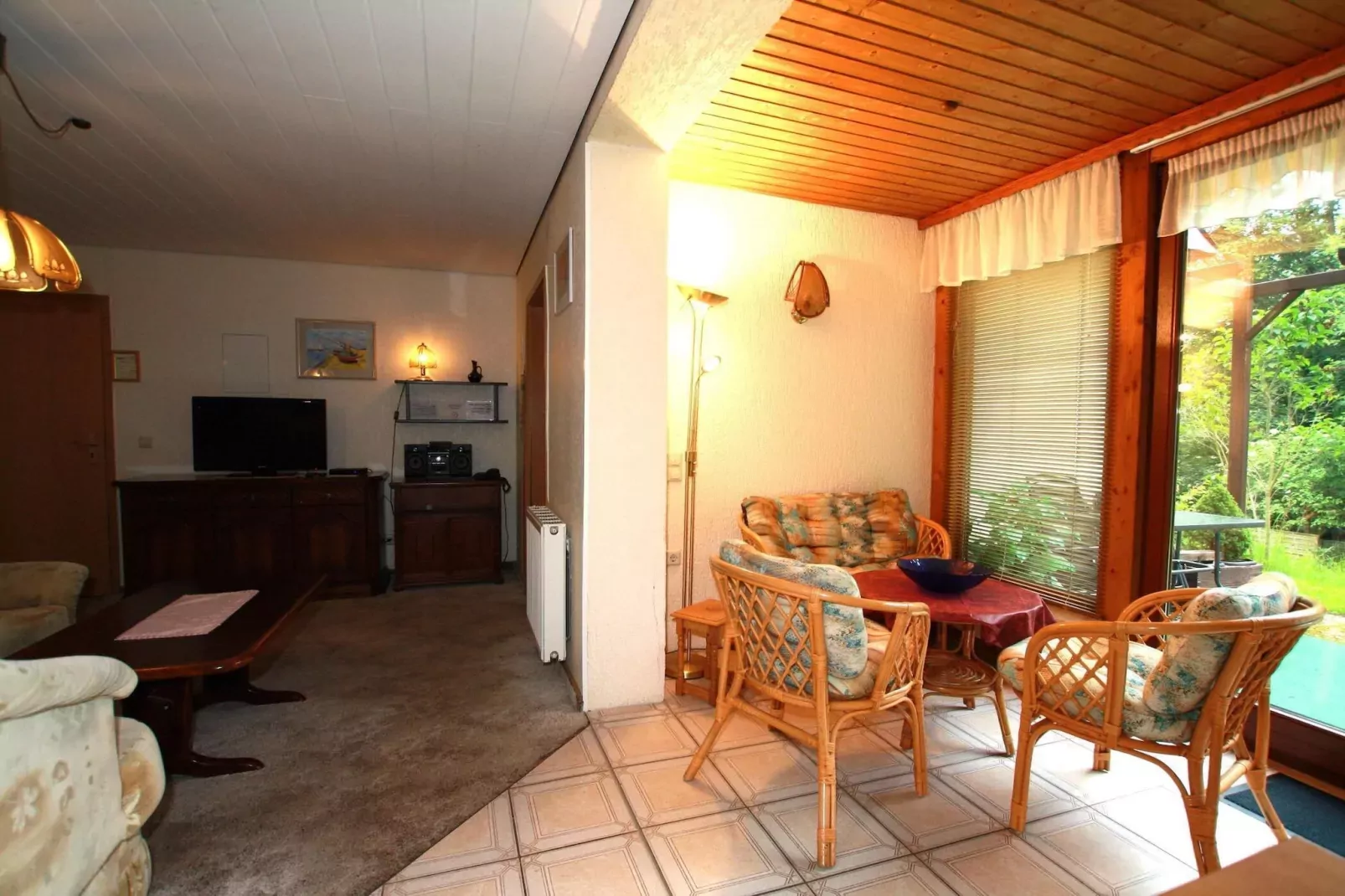 Fewo 2 Sachsen-Anhalt 2 Personen-Terrasbalkon