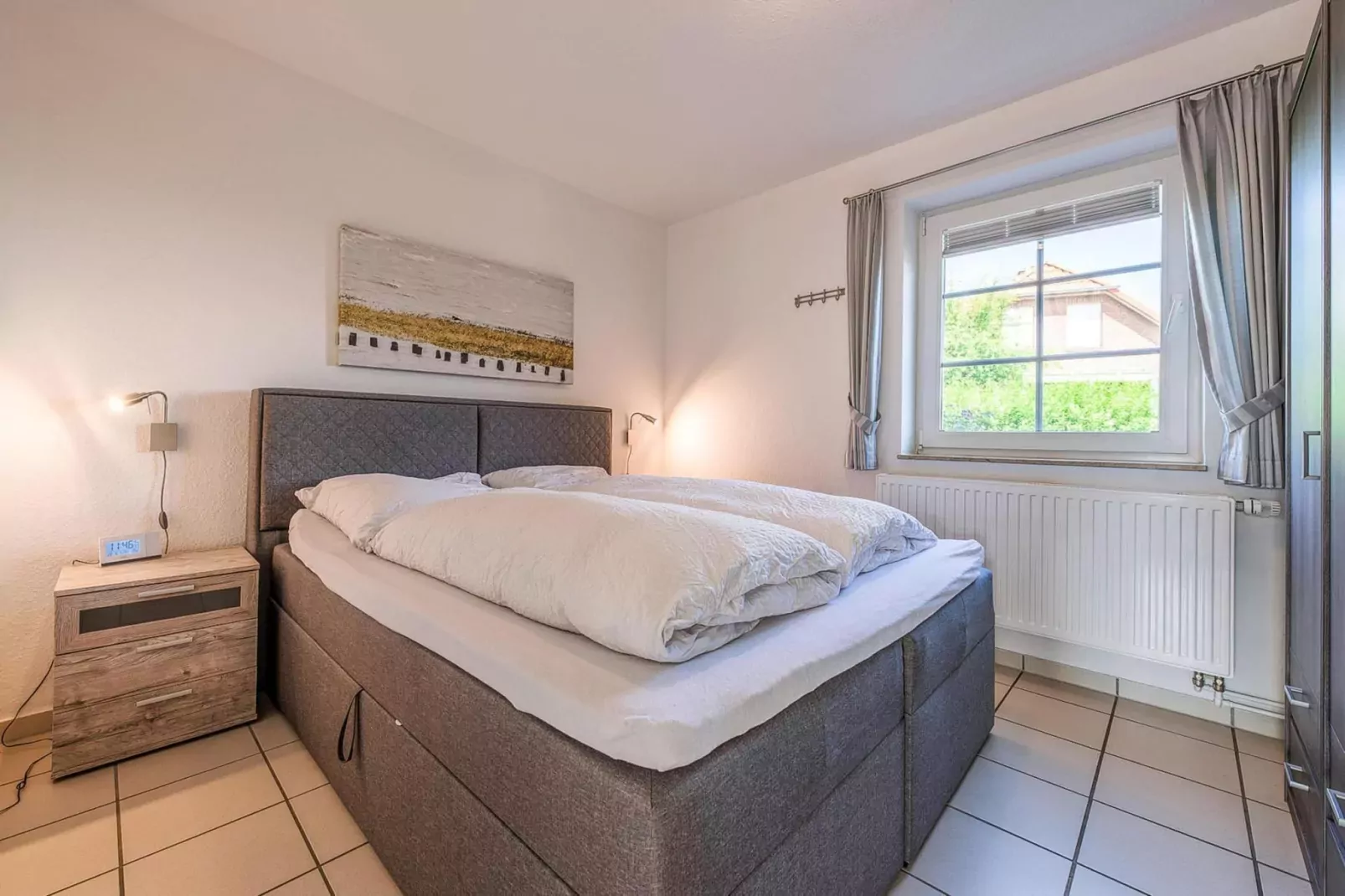 Komfort-Fewo EG 56 qm behindertenfreundlich-Slaapkamer