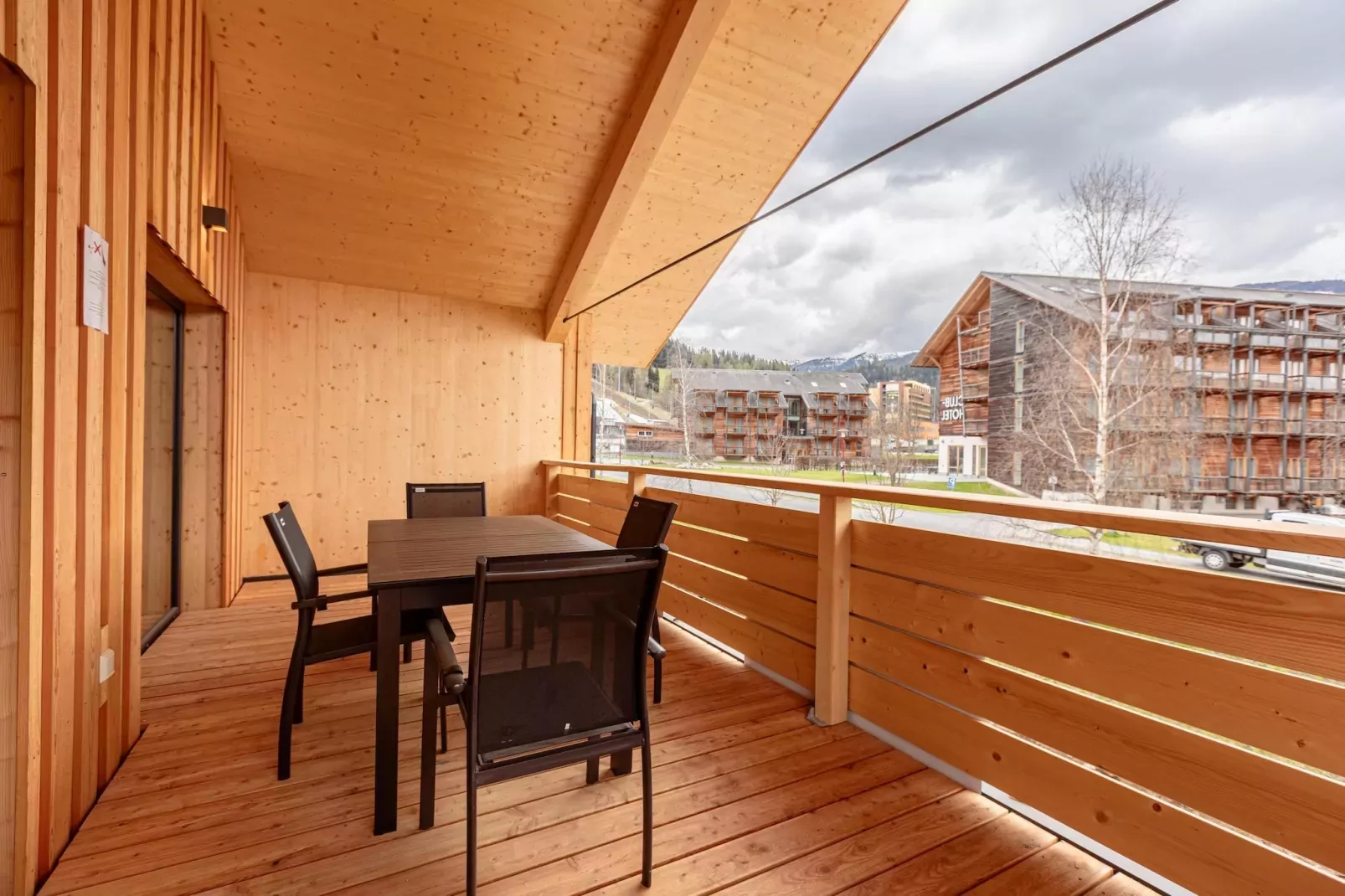 Kreischberg Apartments 5-Terrasbalkon