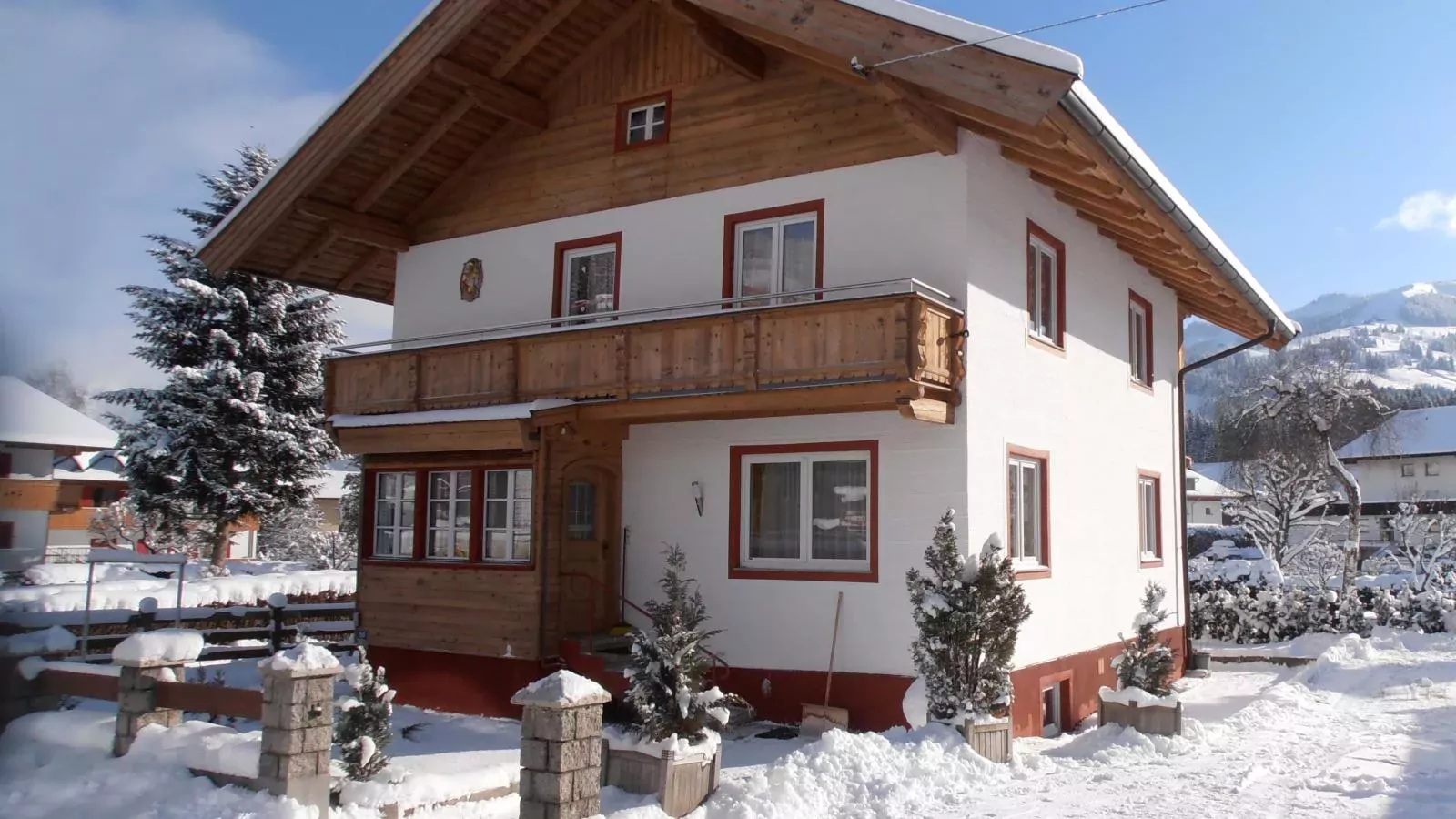 Chalet Staffner unten-Exterieur winter