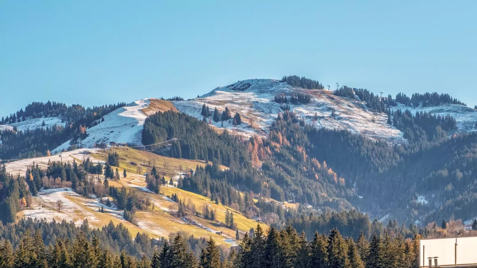 Chalet Staffner-Uitzicht winter