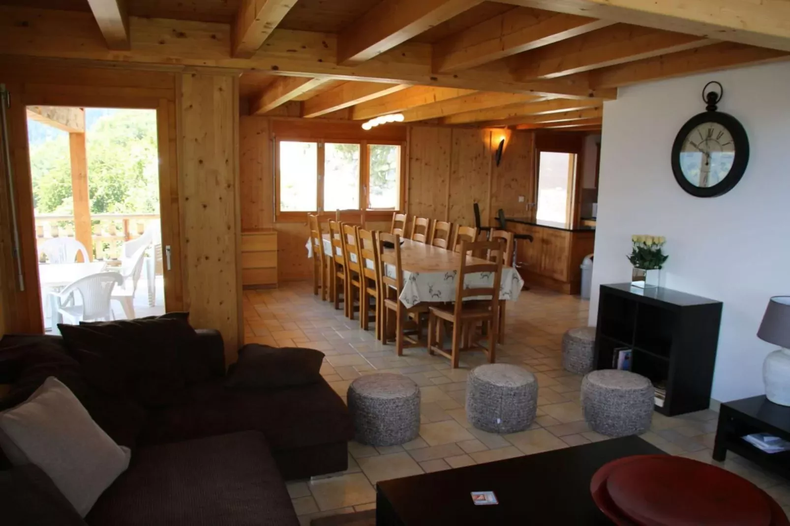 Tschoueilles 009 MOUNTAIN & VIEW - chalet 12 pers-Eetkamer