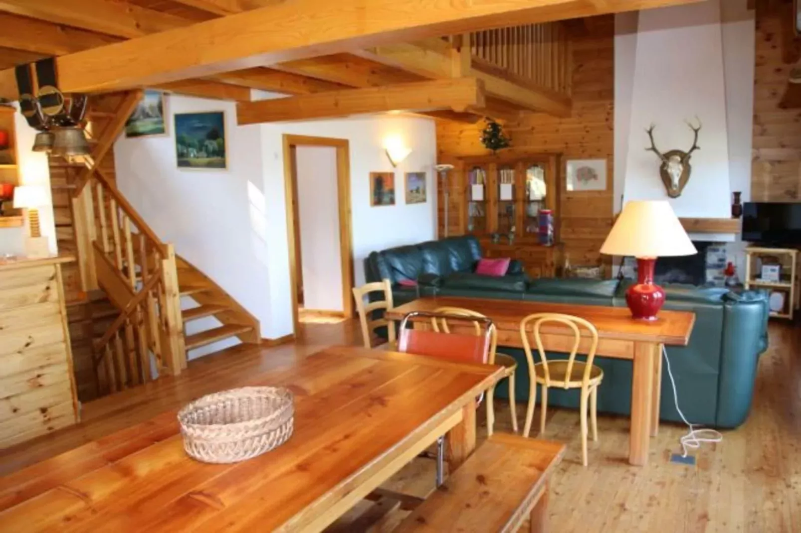 Tschoueilles 009 MOUNTAIN & VIEW - chalet 12 pers-Woonkamer