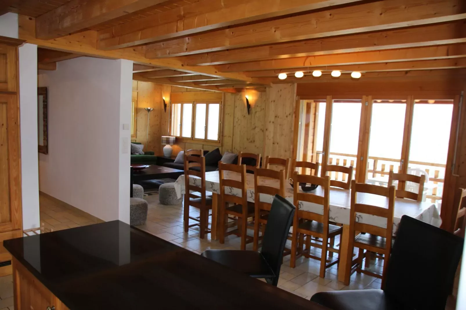 Tschoueilles 009 MOUNTAIN & VIEW - chalet 12 pers-Eetkamer