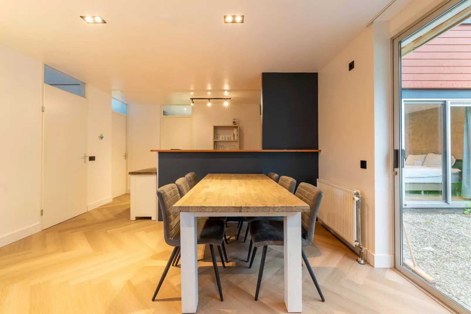 Gelijkvloerse vakantiewoning 6p huisje 57