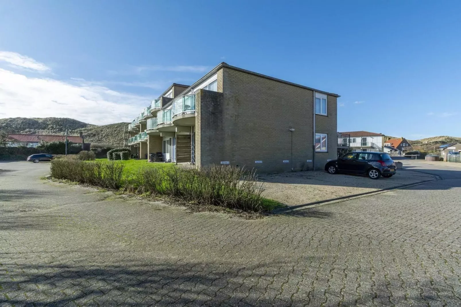 Beach Appartement 05-Buitenkant zomer
