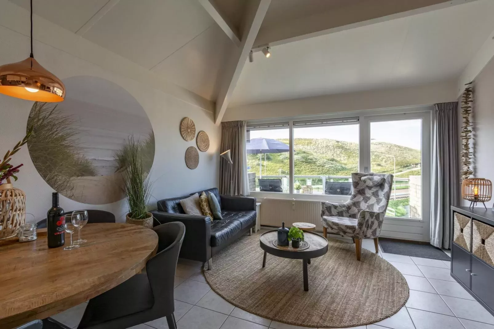 Beach Appartement 36-Woonkamer