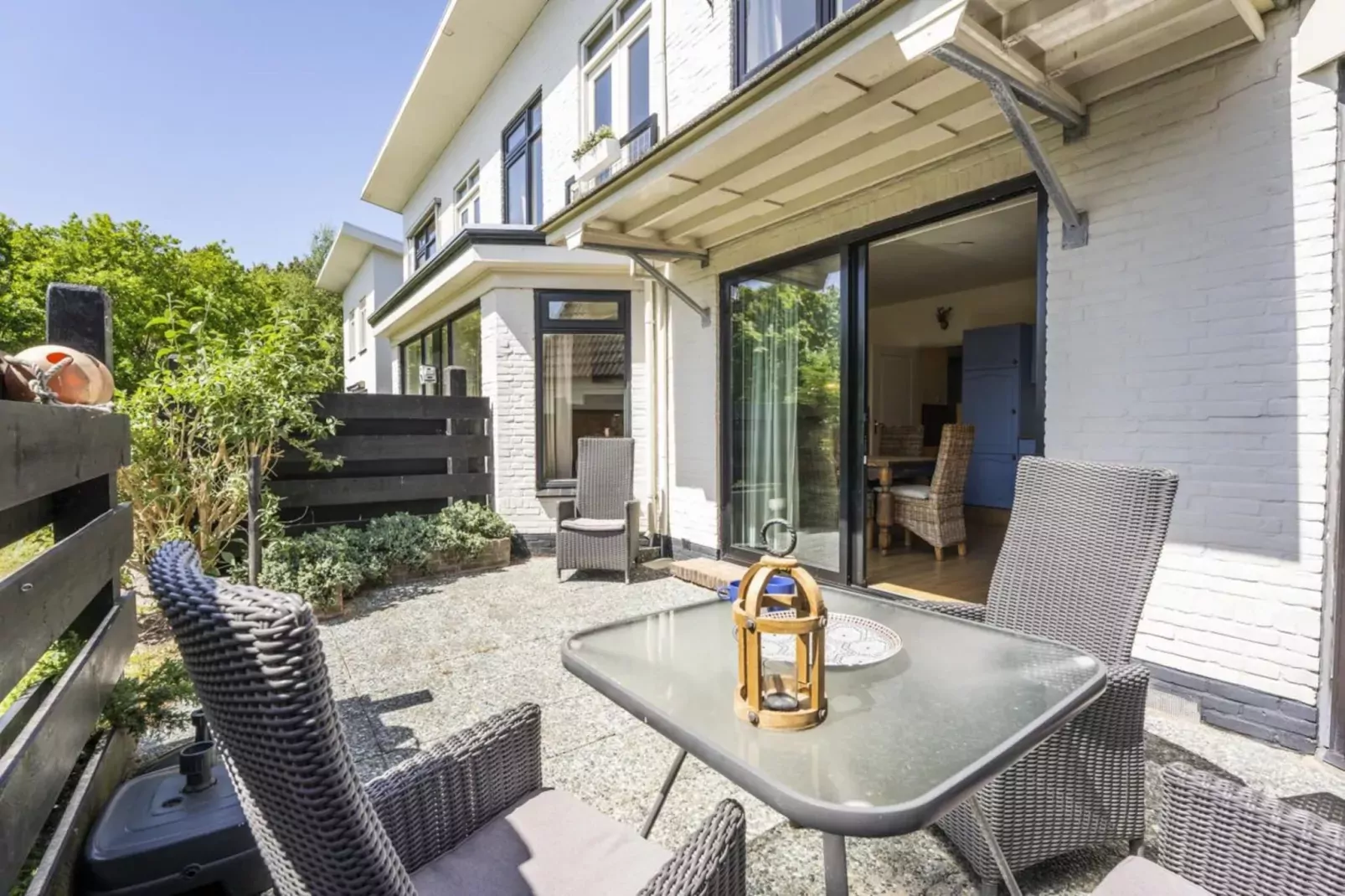 Strandhuys Schelp-Terrasbalkon