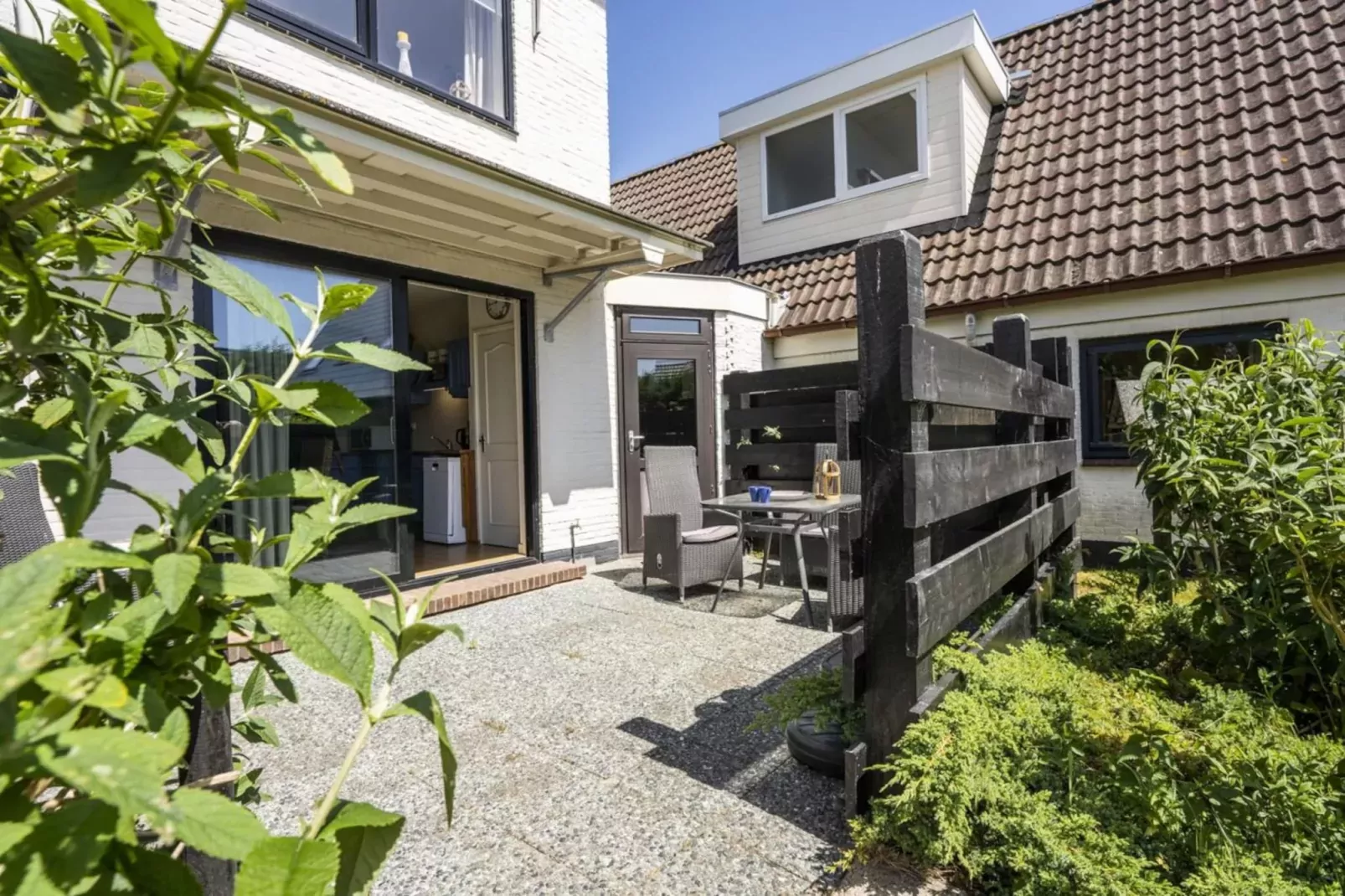Strandhuys Schelp-Hal-ontvangst
