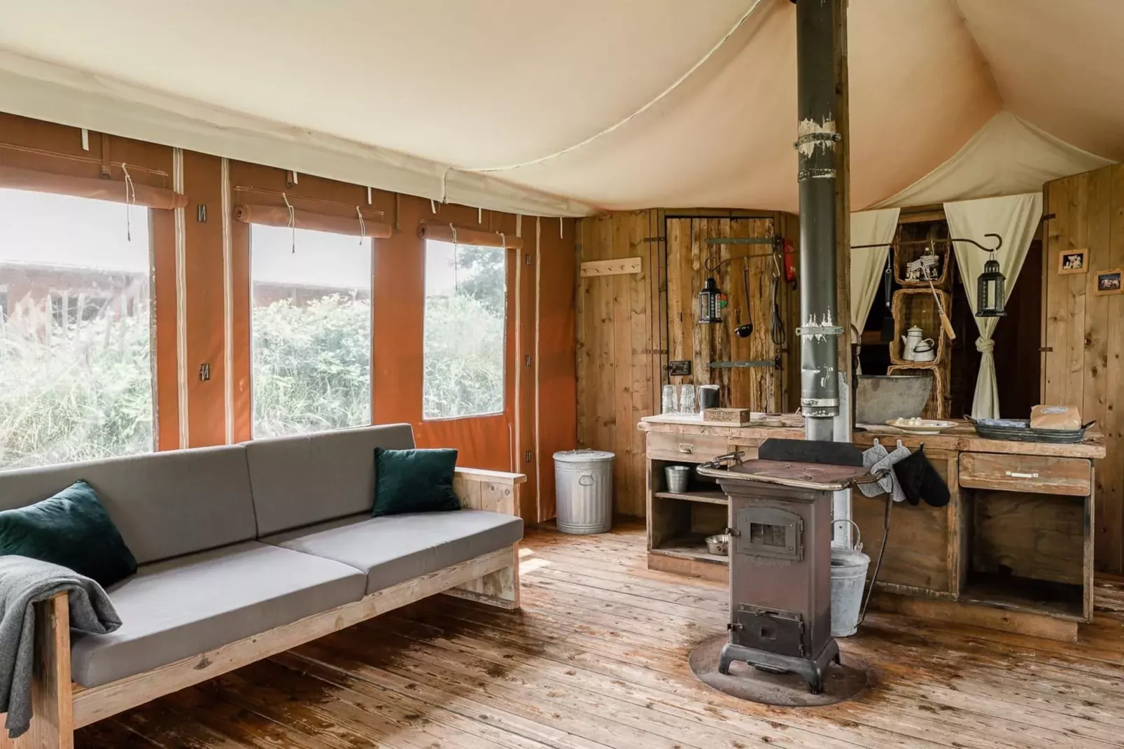 Duynlodge - Duynpark-Woonkamer
