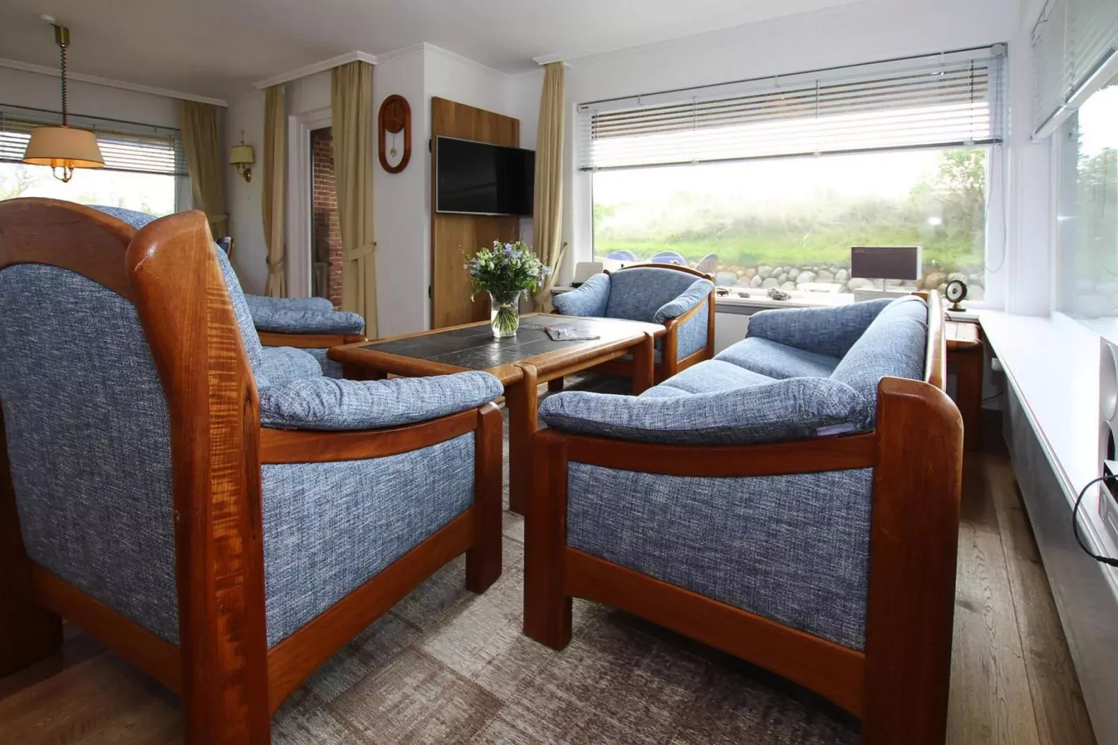 Ferienhaus am WATT List auf Sylt-Woonkamer