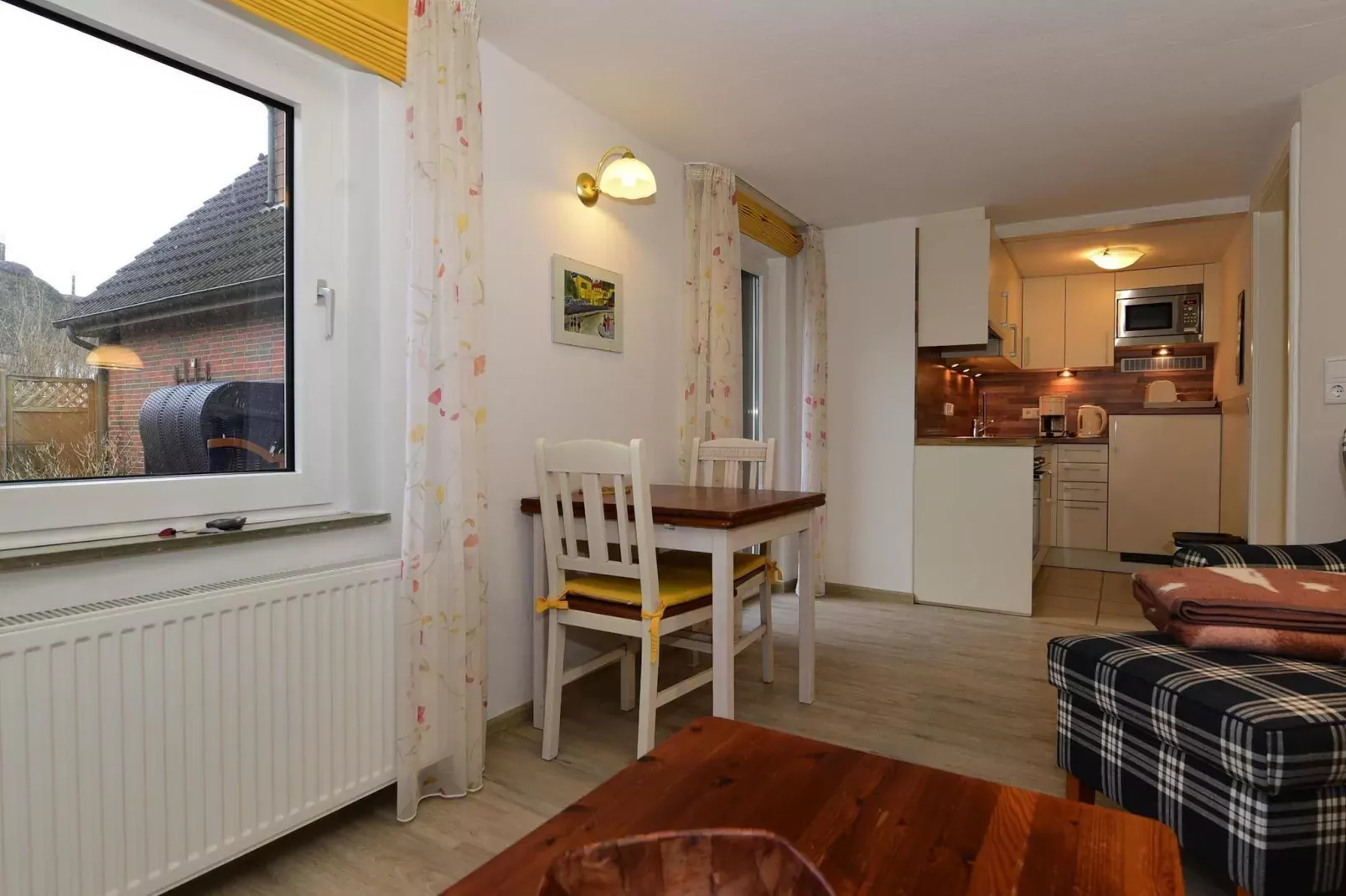 Haus Harde -Wohnung 2 - 3 Pers-Eetkamer