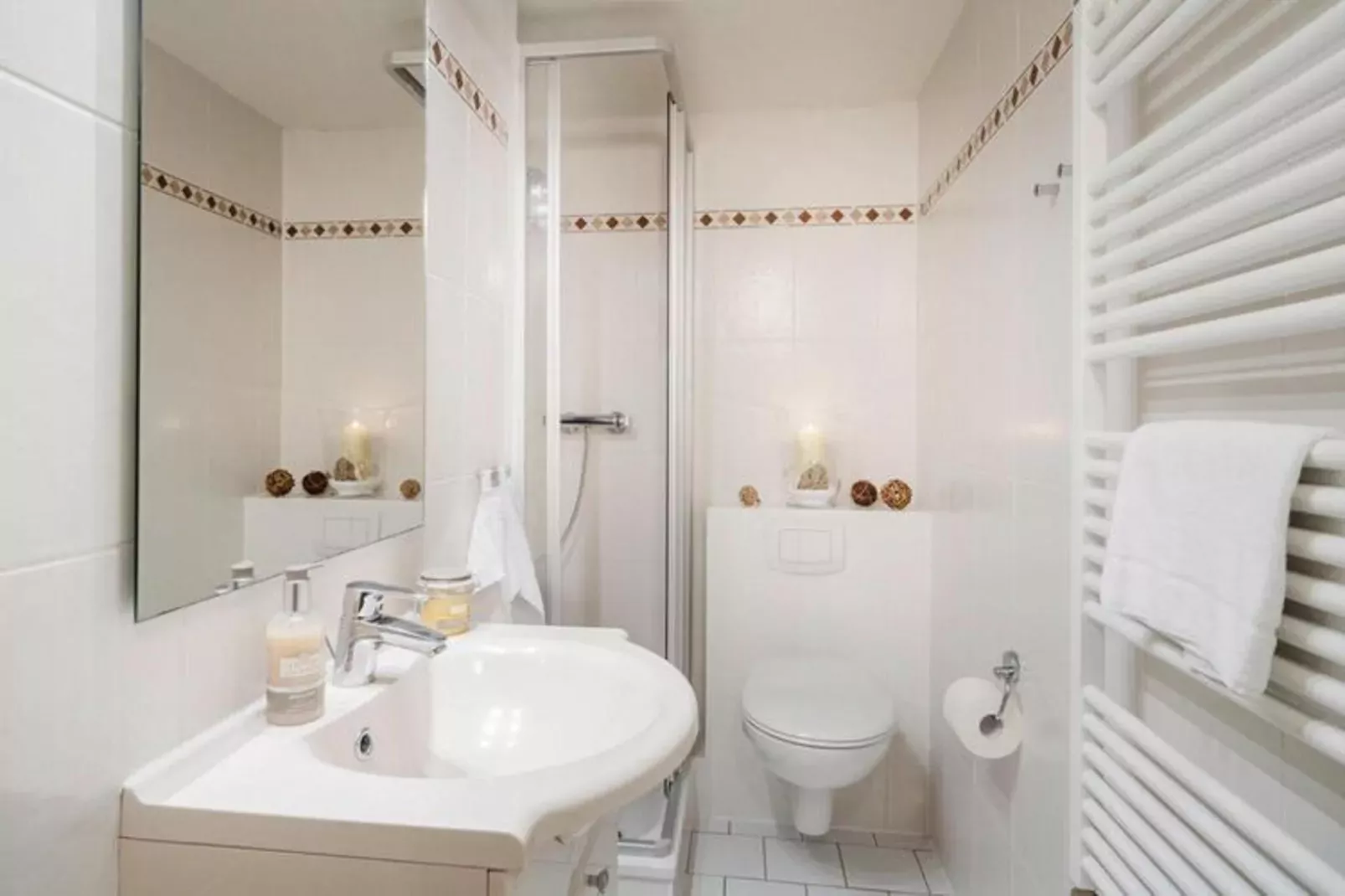 1-Zimmer-Apartment "An der Düne" 25 qm-Badkamer