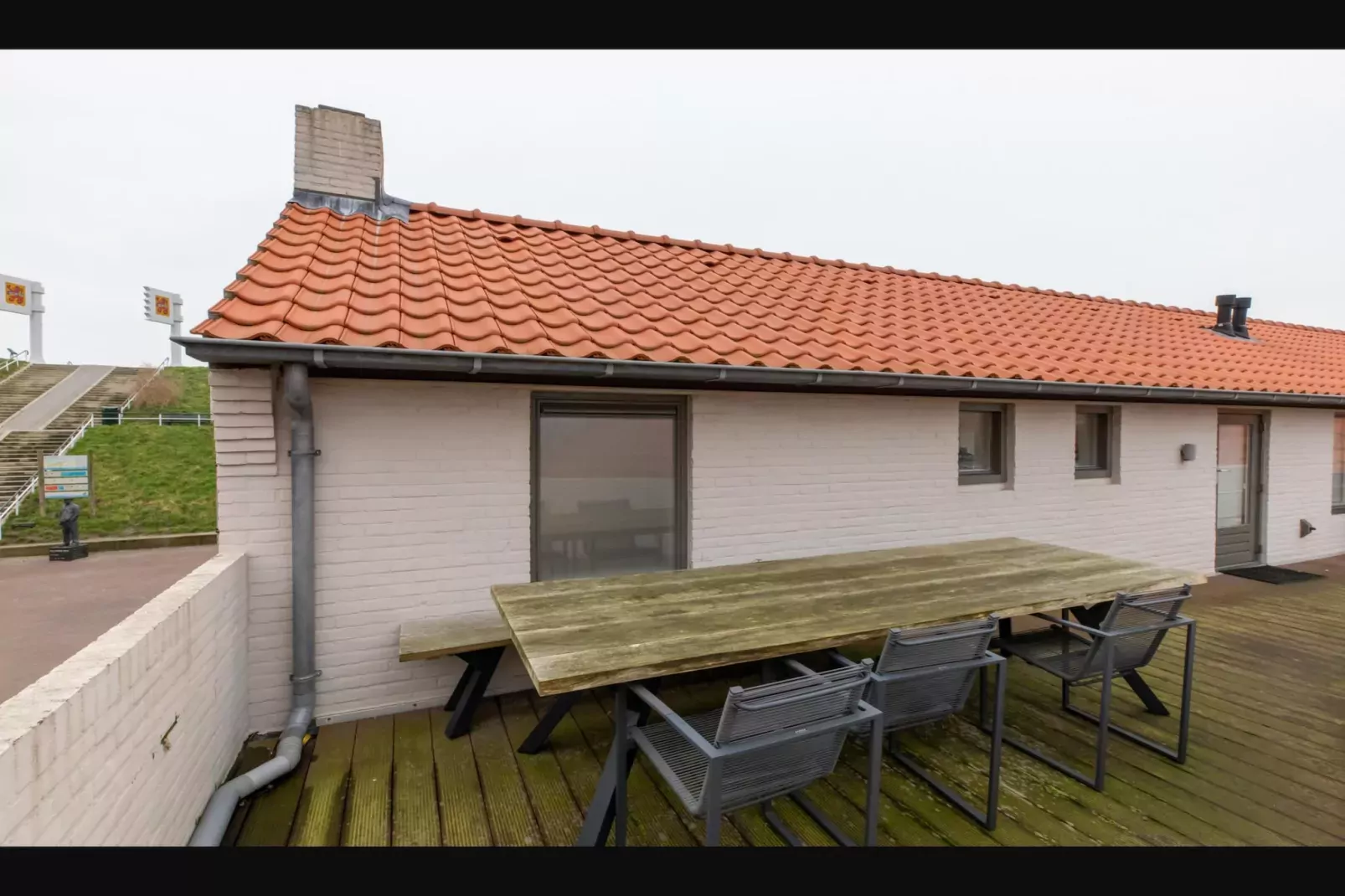 Overnachten in Zoutelande  Comfortabel Appartement Langstraat 5A-Terrasbalkon