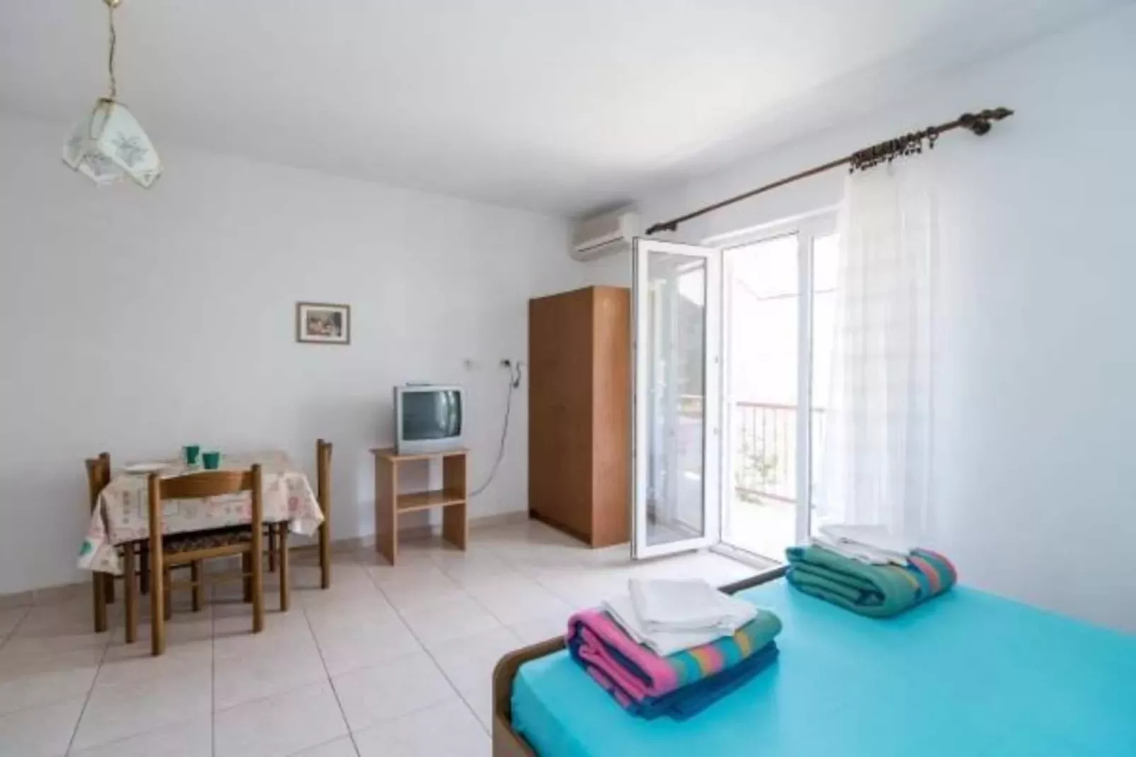 Apartments Boguvila - Studio with Terrace (A4) - (ST)-Slaapkamer