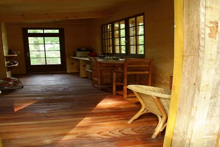 Ecolodge en Sequoia-Keuken