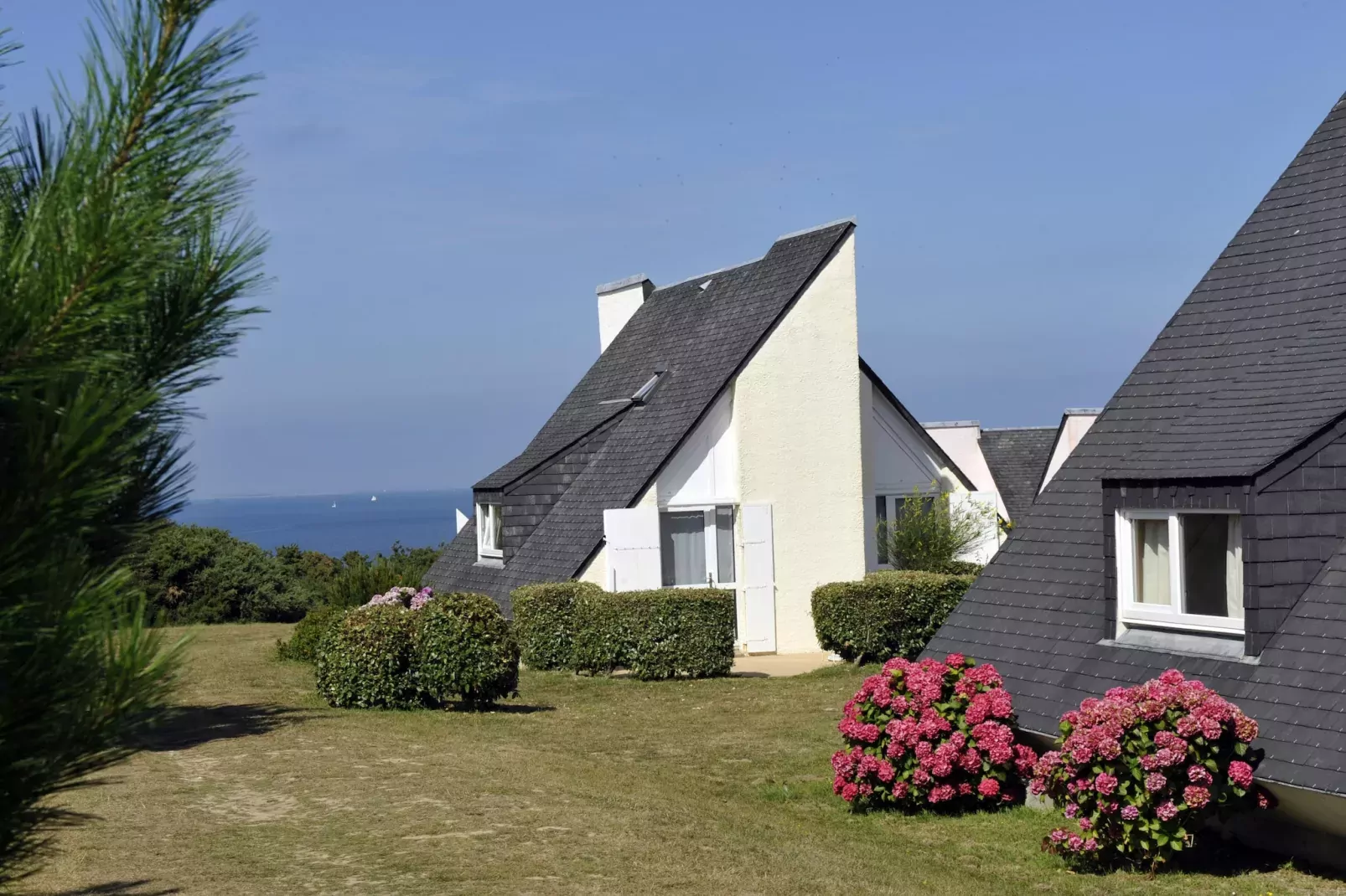 Belle-Île-en-Mer/Gîte 3 Pièces 5 Personnes 1 bébé Vue océan depuis la terrasse-Image-tags.
