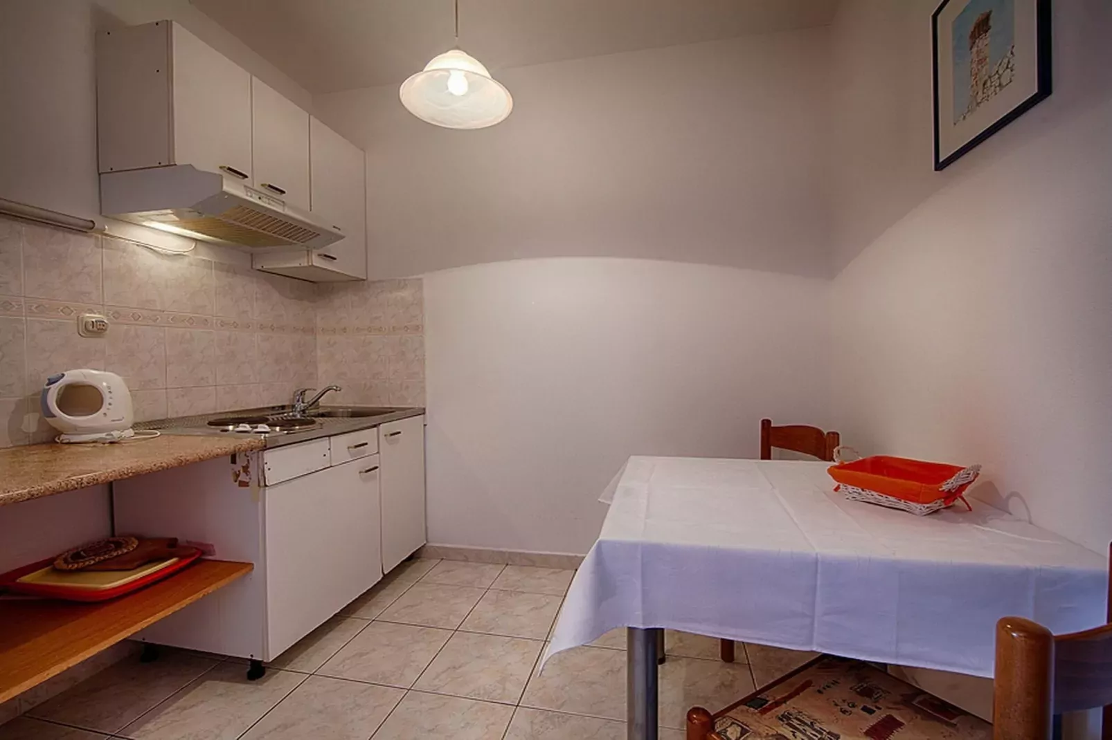 Apartments Malo Lago - One-Bedroom Apartment with Balcony and Sea View - 2nd floor (Apartment 6)