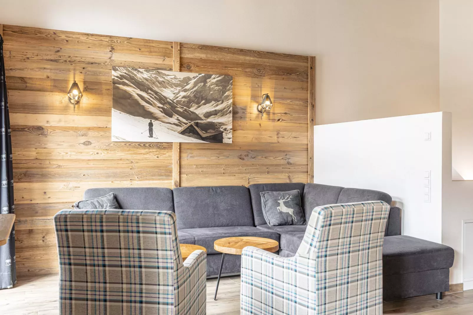 Tauernlodges Uttendorf 4B-Woonkamer