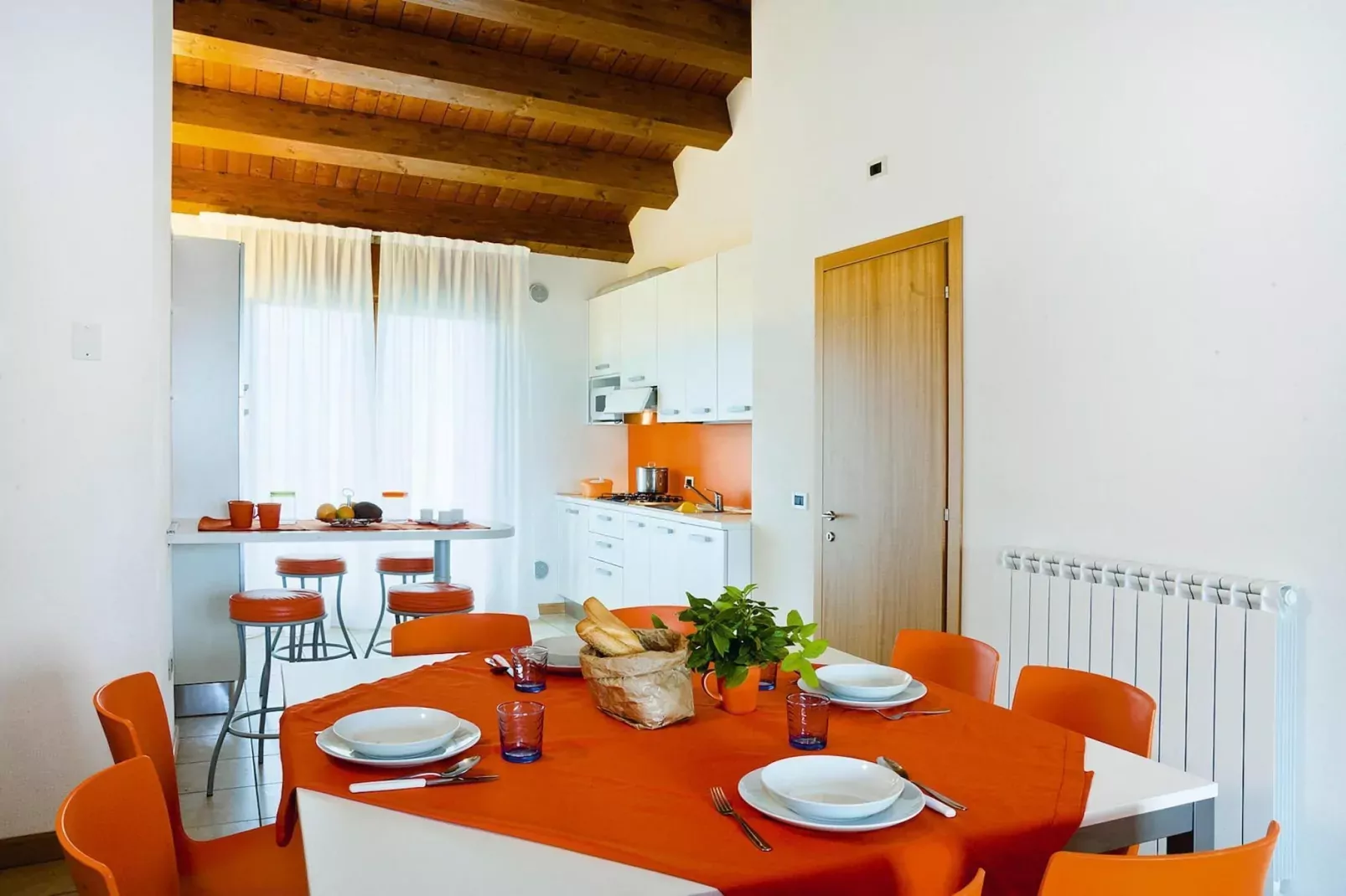 Residence Roberta, Caorle-Trilocale-Superior-Eetkamer