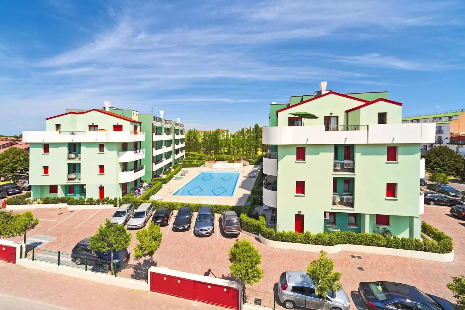 Residence Roberta, Caorle-Trilocale-Superior-Buitenkant zomer