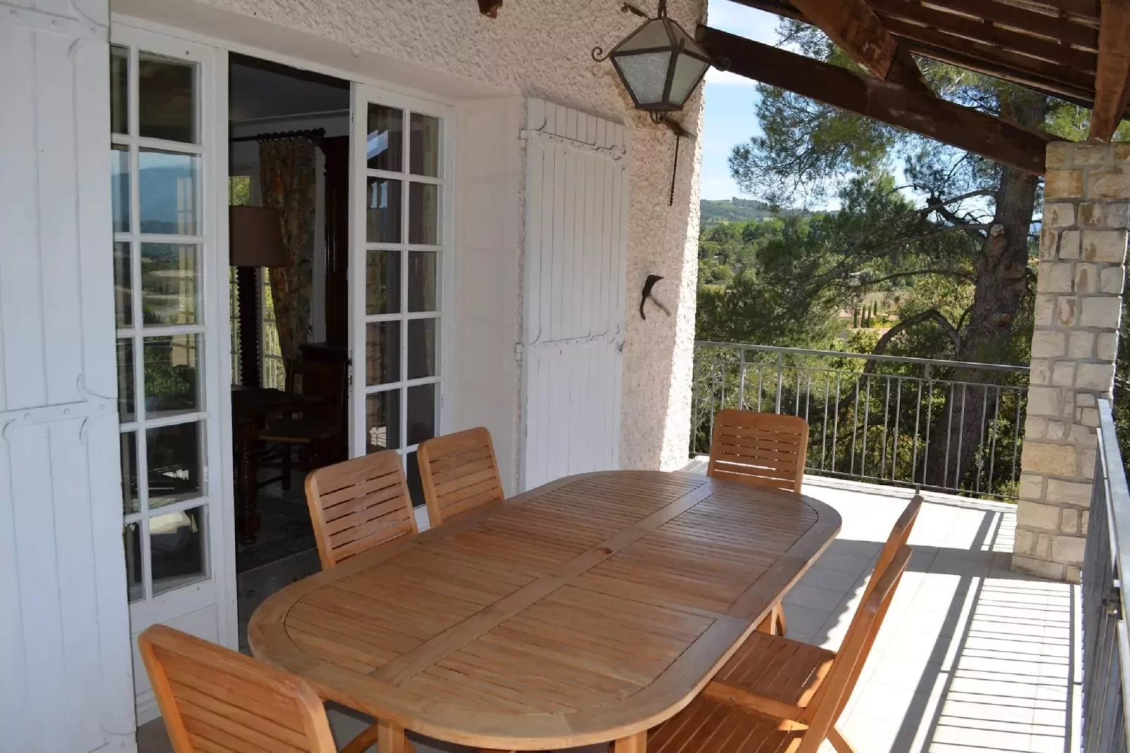 Villa les Combettes-Terrasbalkon