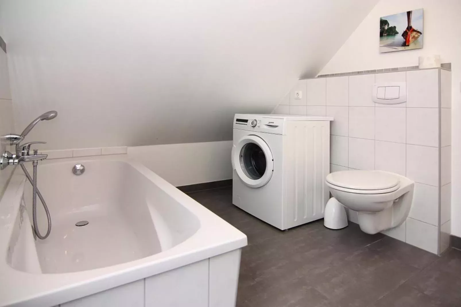 Ferienhaus de Poeler Drift Zierow 4 Personen-Badkamer