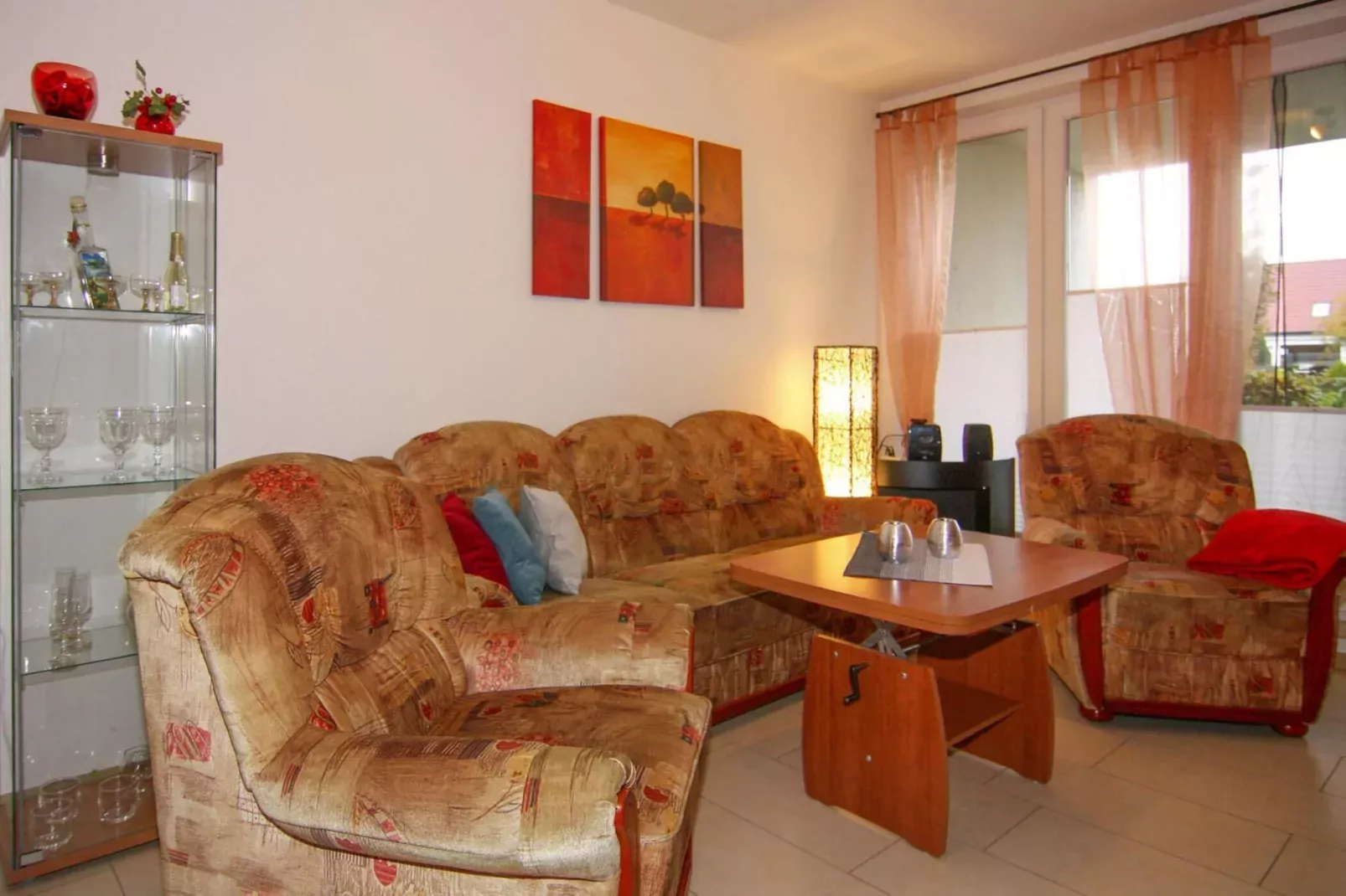Ferienwohnung Windflücher Nienhagen-Woonkamer