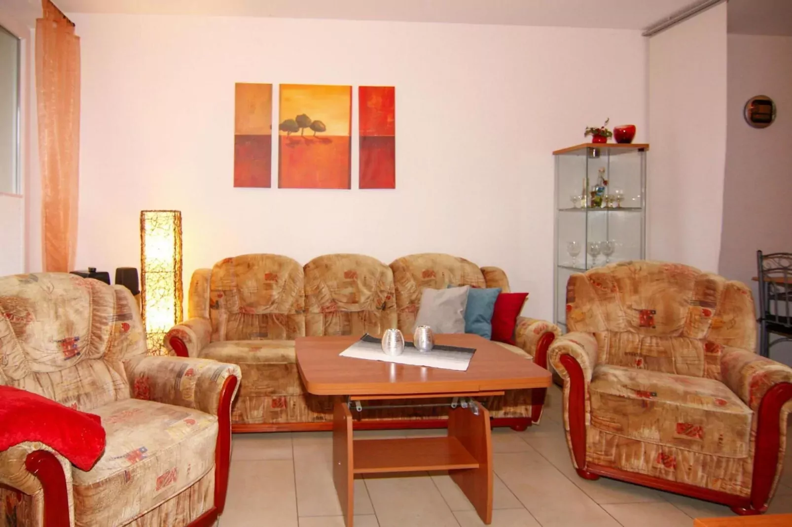 Ferienwohnung Windflücher Nienhagen-Woonkamer