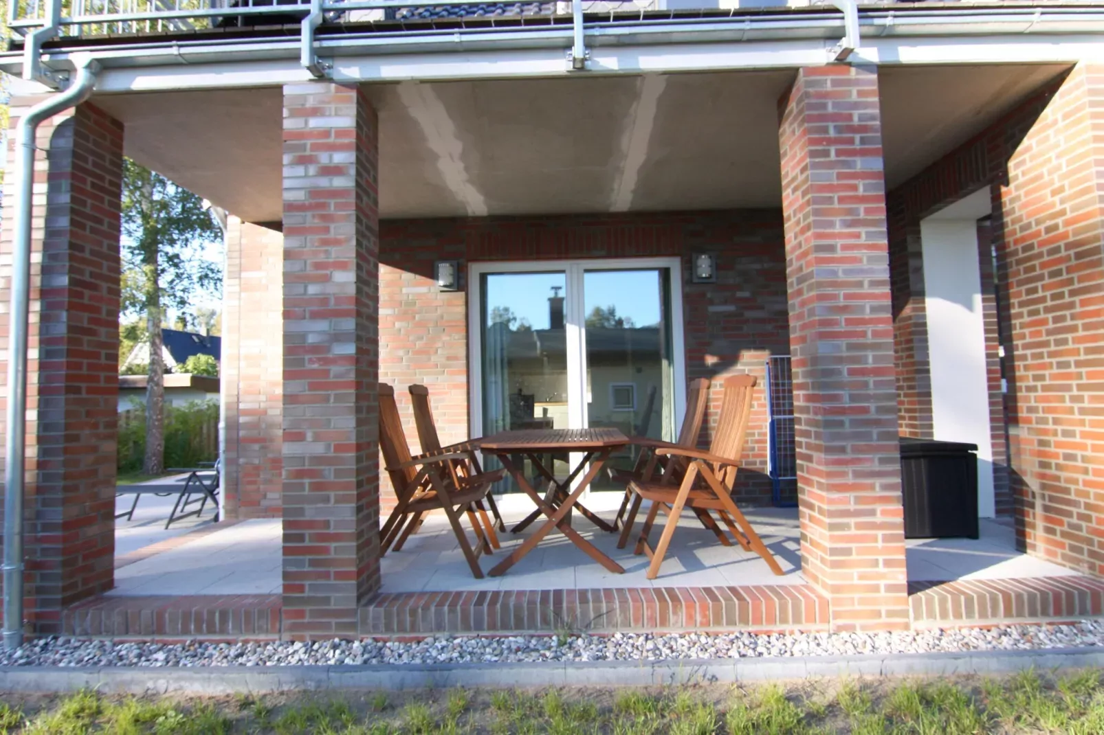 Ferienhaus in Trassenheide-Terrasbalkon