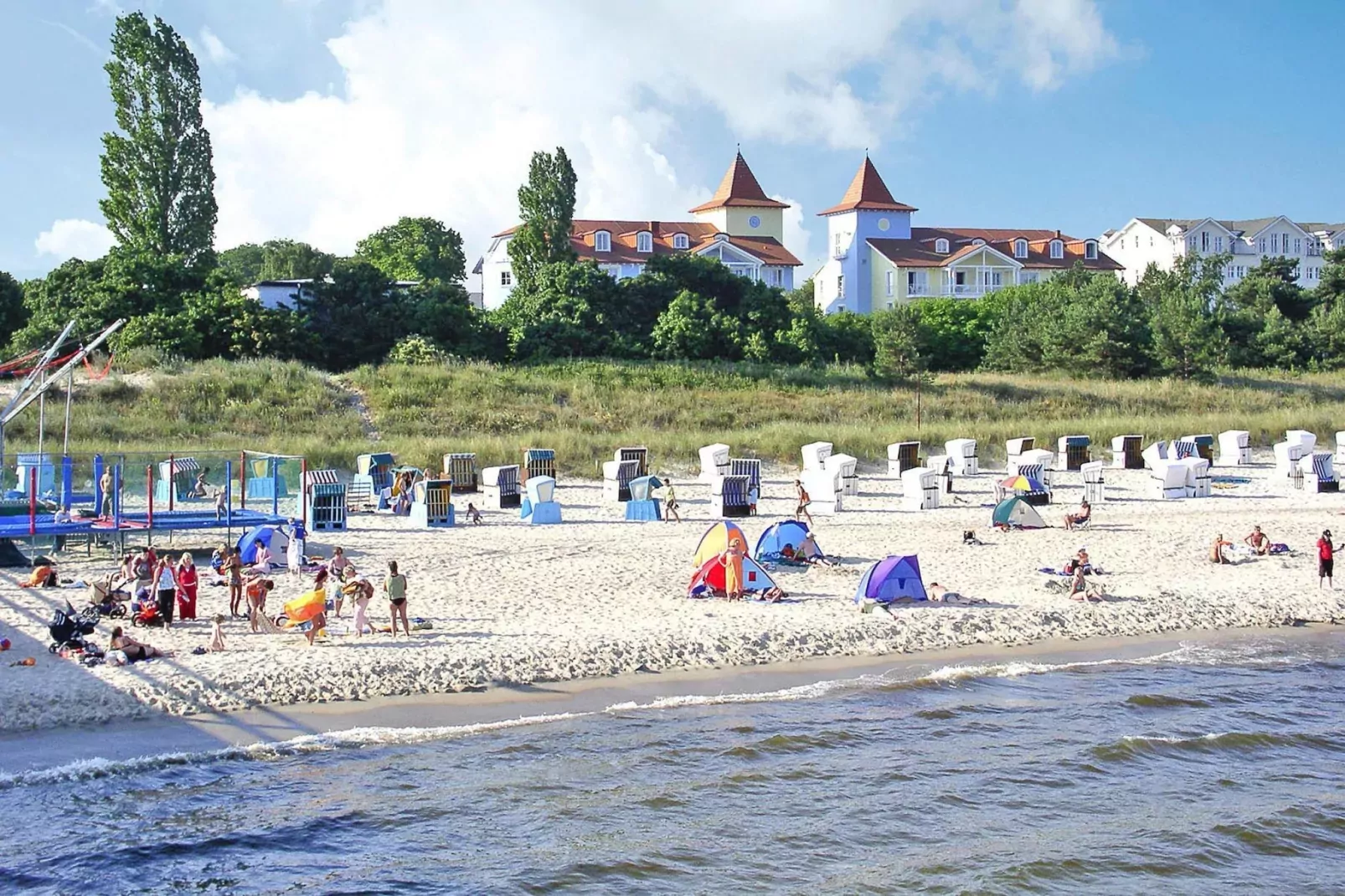 Zur Vorderseite-Gebieden zomer 1km