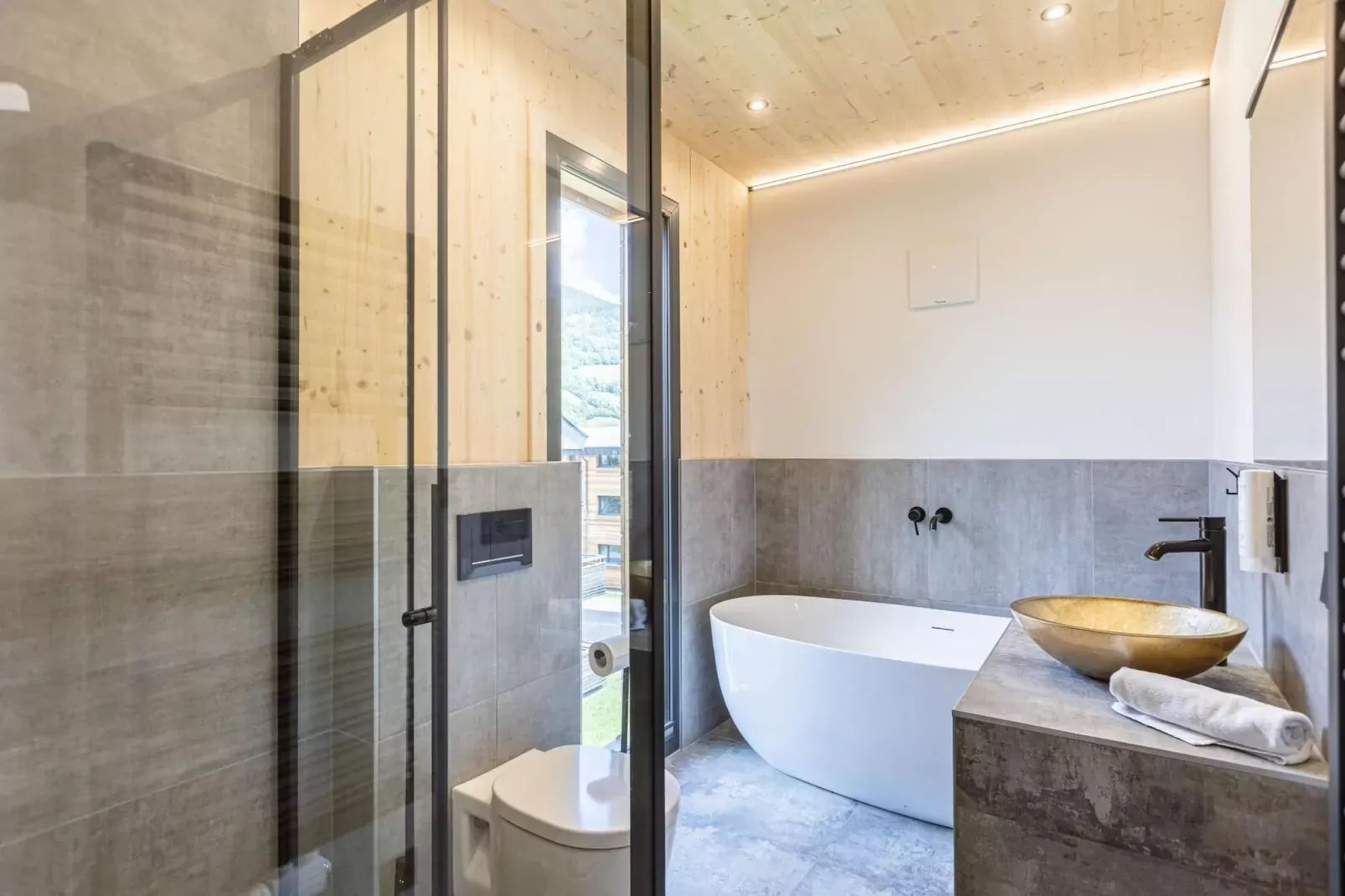 Kreischberg Pool Villen 4c-Badkamer
