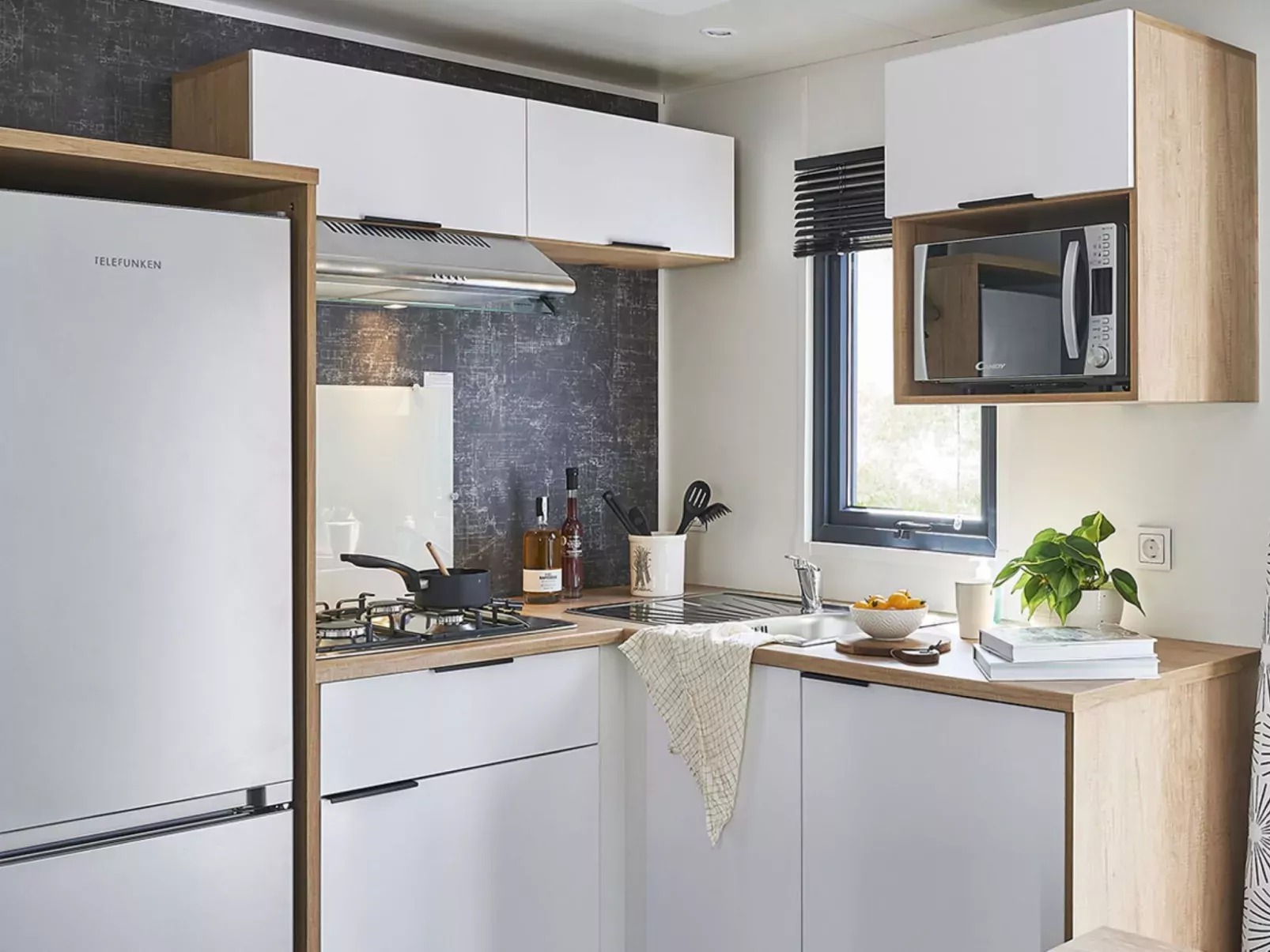 Mobilhome Prestige 2 chambres 4/6 pers-Buiten