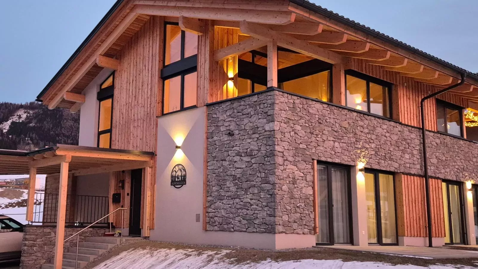 Almchalet Alpenglück-Exterieur winter