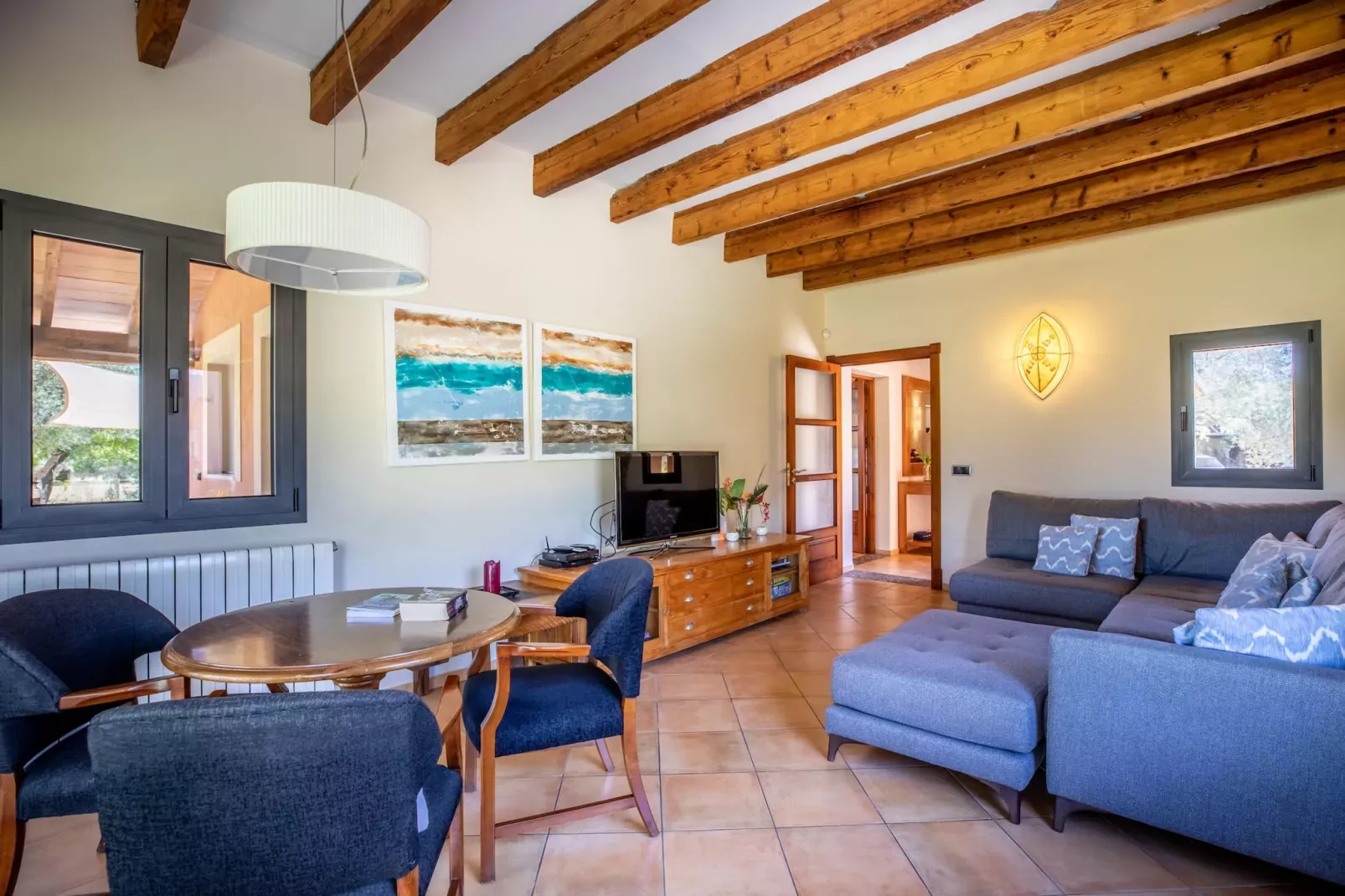 Xaona, Finca 5StarsHome Mallorca-Woonkamer