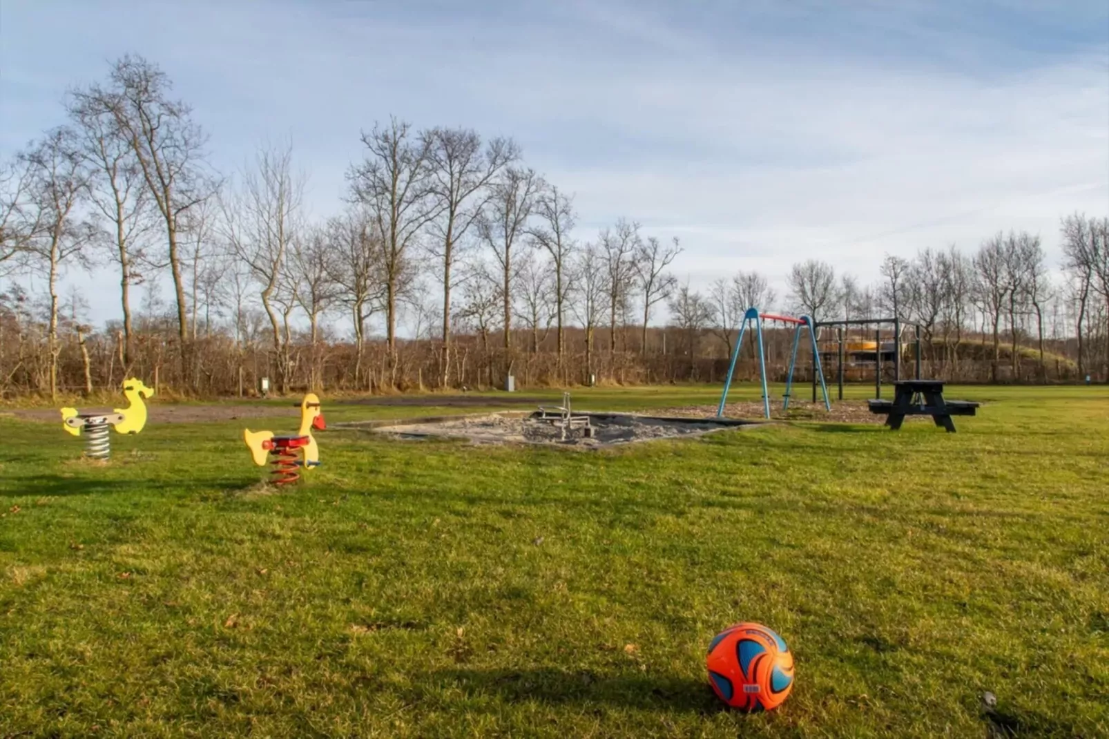 Chalet - Camping de Duinhoeve 'Bosdier'-Tuinen zomer