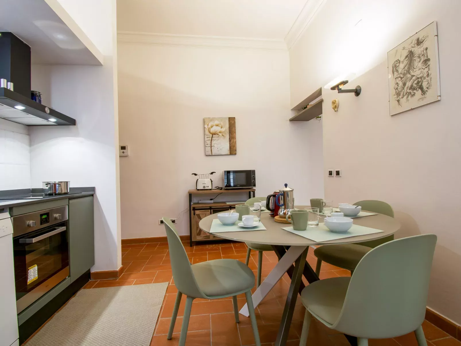 Duomo Apartament-Binnen