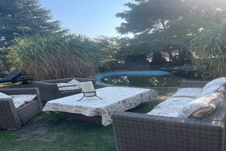 Dom wakacyjny z sauną i jacuzzi dla 4 osób Lubin-Tuinen zomer