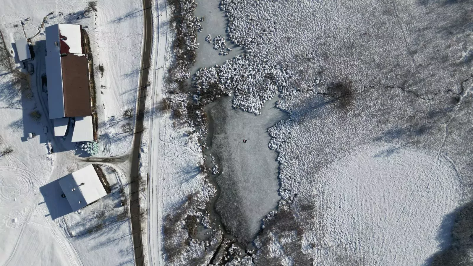 Marschbachhof-Gebied winter 1km