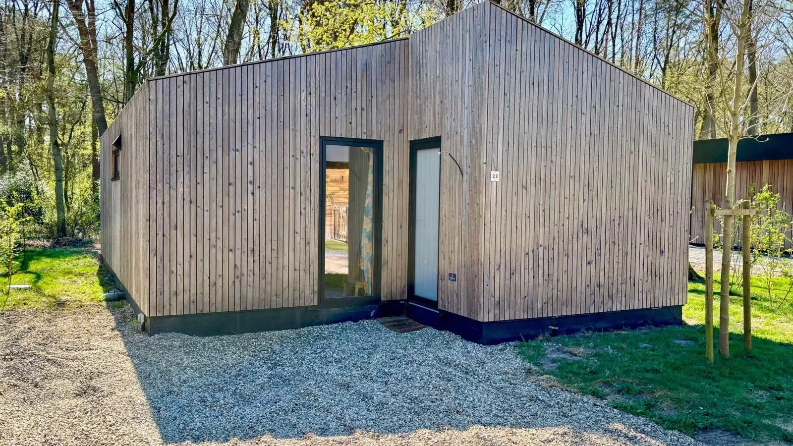 Cabin 22-Buitenkant zomer